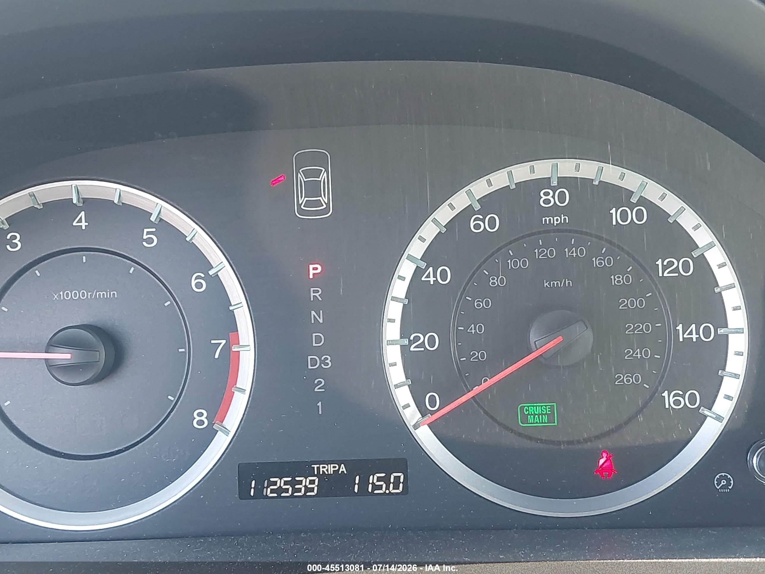 2012 Honda Accord 3.5 Ex-l Gray vin: 1HGCP3F82CA012349