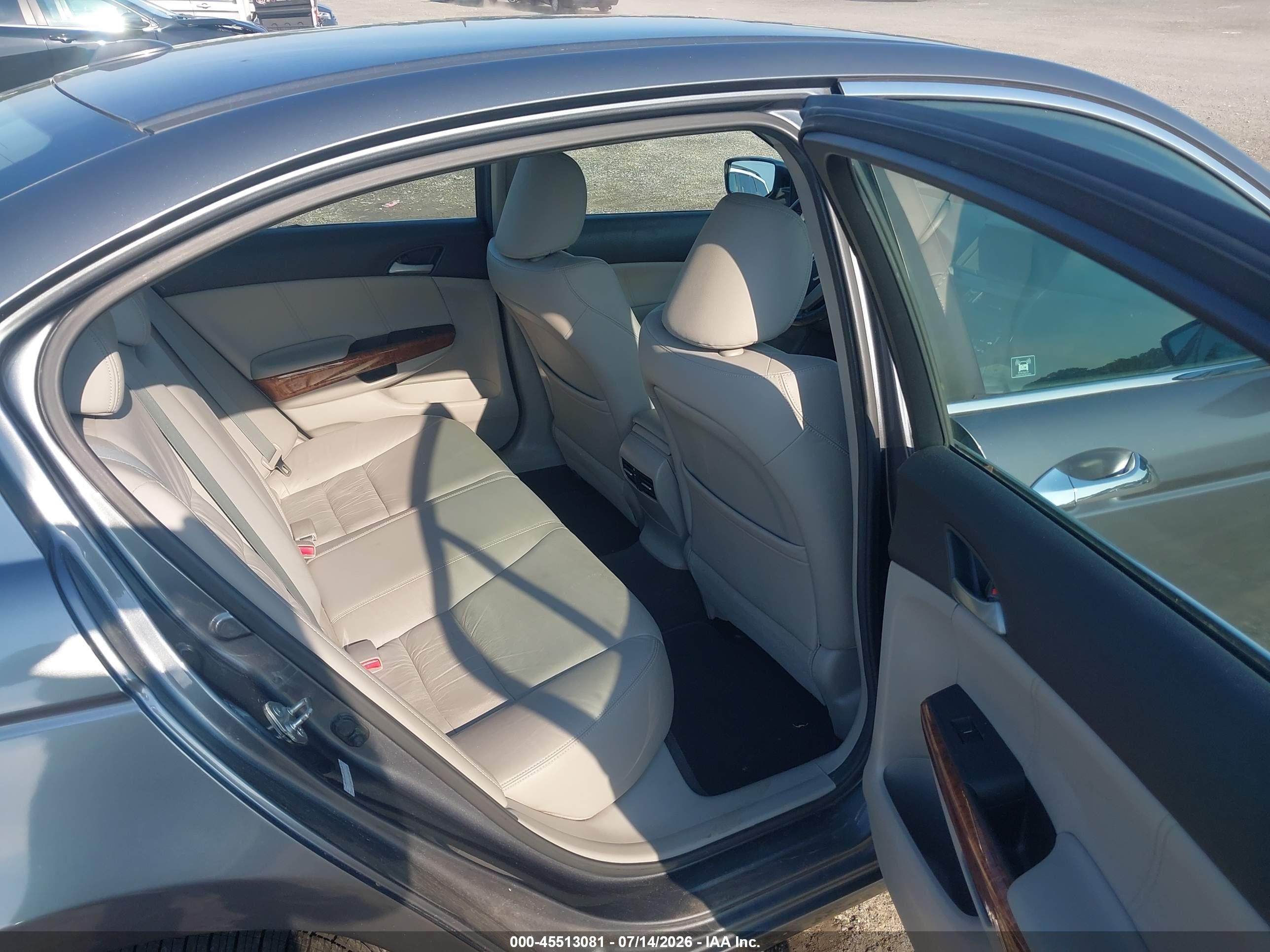 2012 Honda Accord 3.5 Ex-l Gray vin: 1HGCP3F82CA012349