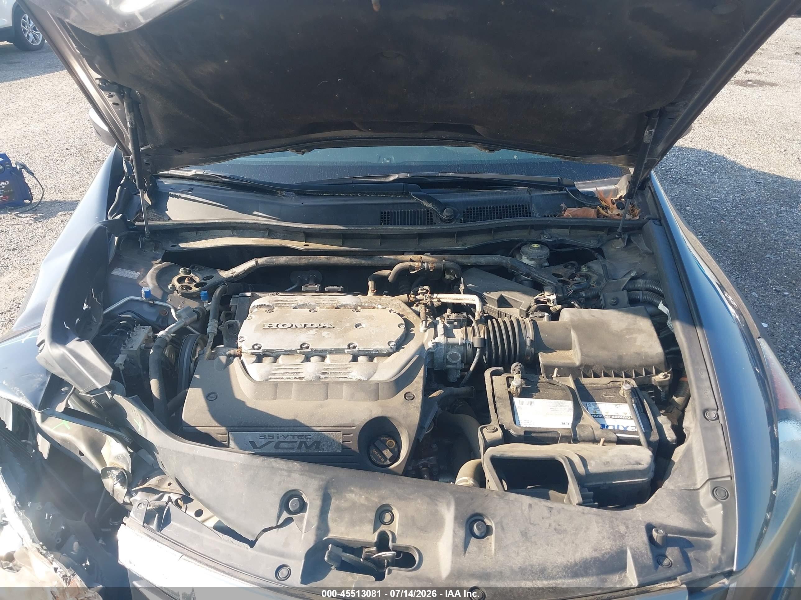 2012 Honda Accord 3.5 Ex-l Gray vin: 1HGCP3F82CA012349