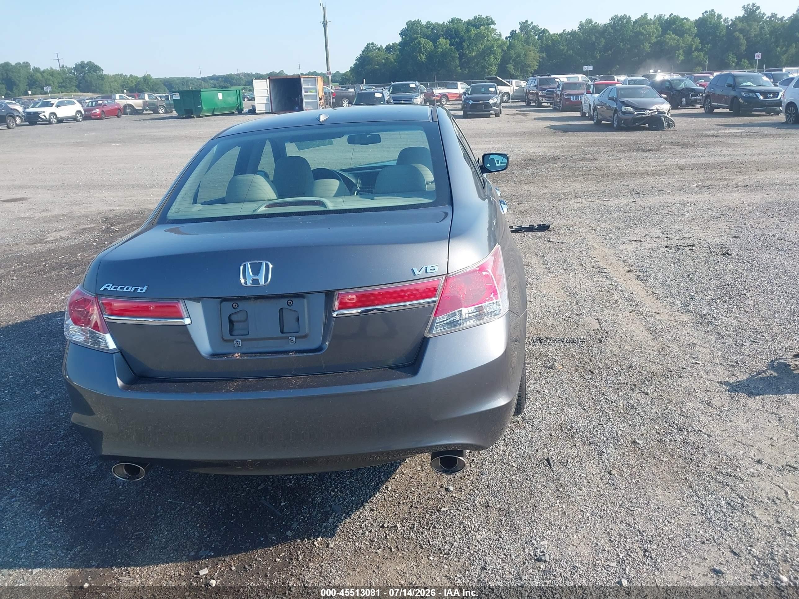 2012 Honda Accord 3.5 Ex-l Gray vin: 1HGCP3F82CA012349