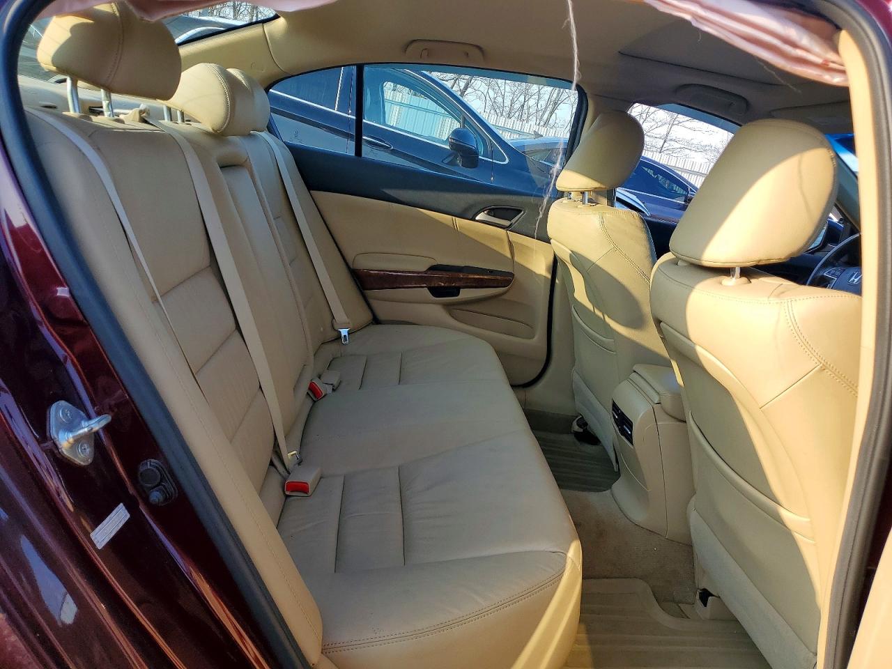2012 Honda Accord Exl Maroon vin: 1HGCP3F82CA012576
