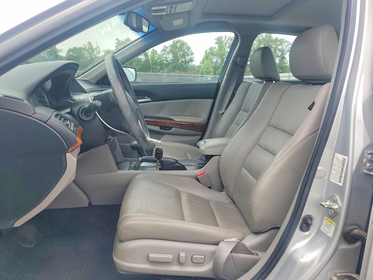 2012 Honda Accord Exl Silver vin: 1HGCP3F82CA021861
