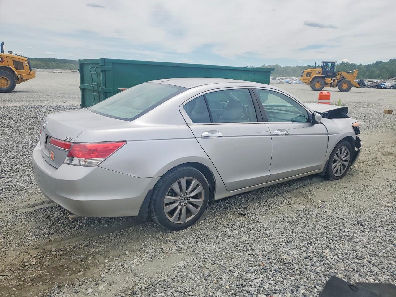 2012 Honda Accord Exl Silver vin: 1HGCP3F82CA021861