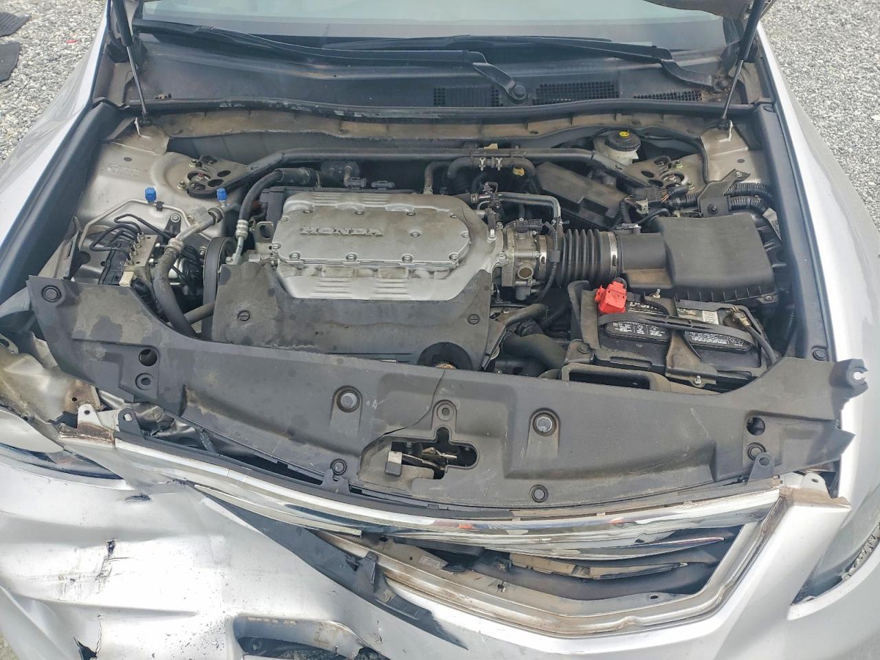 2012 Honda Accord Exl Silver vin: 1HGCP3F82CA021861