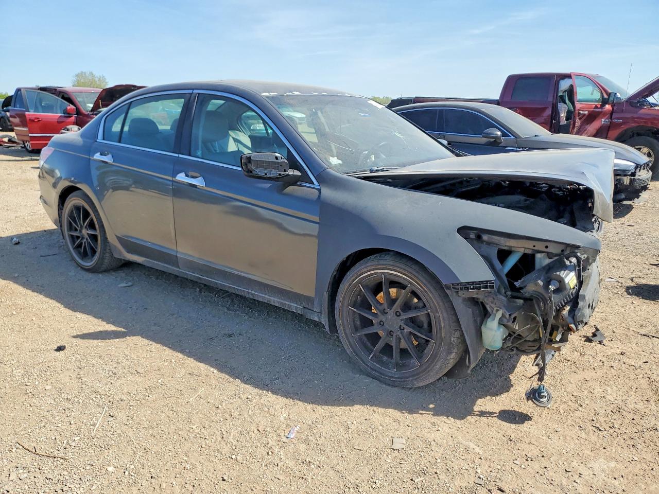 2012 Honda Accord Exl Gray vin: 1HGCP3F82CA021990