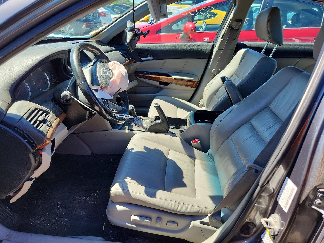 2012 Honda Accord Exl Gray vin: 1HGCP3F82CA021990