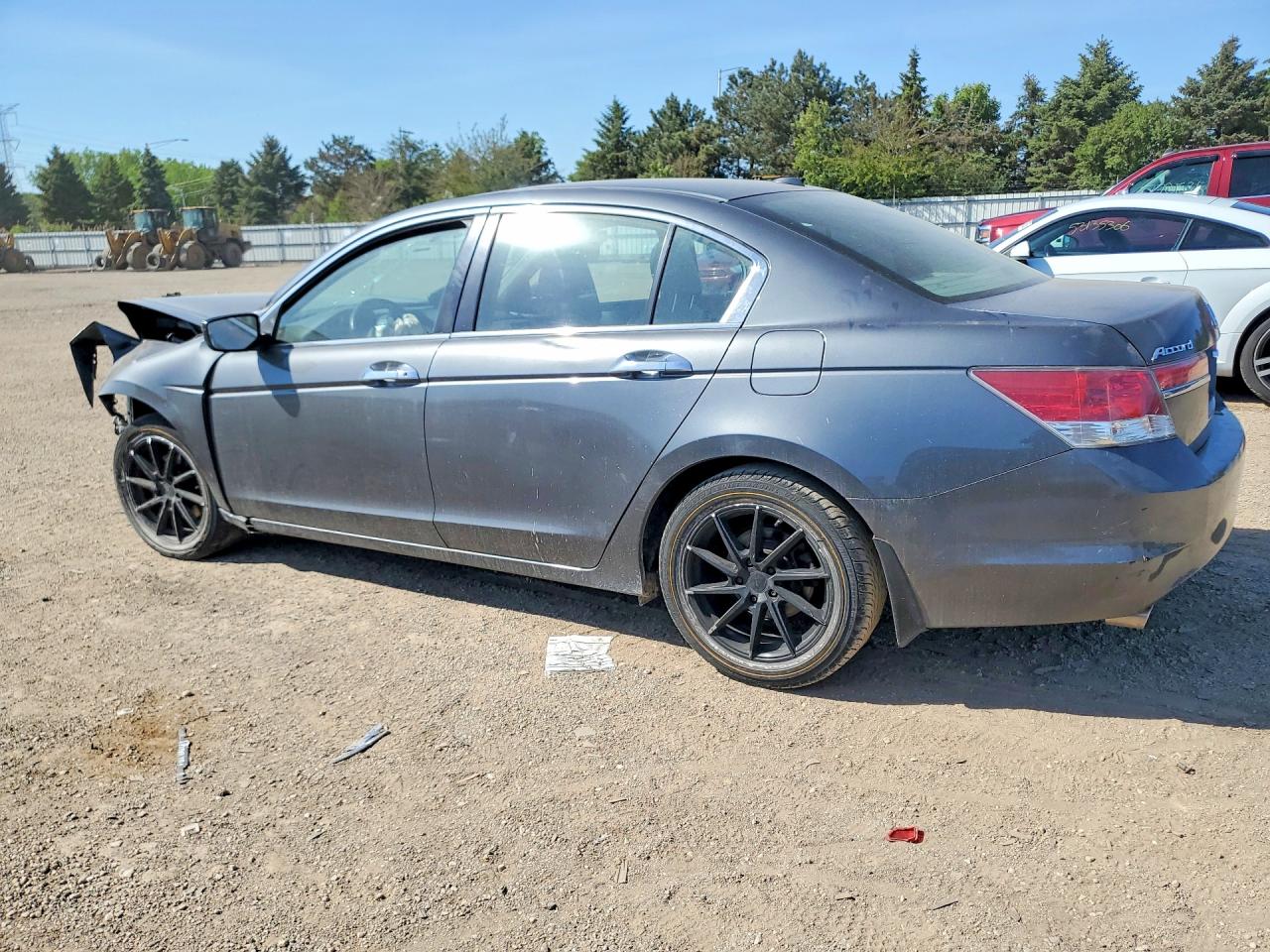 2012 Honda Accord Exl Gray vin: 1HGCP3F82CA021990