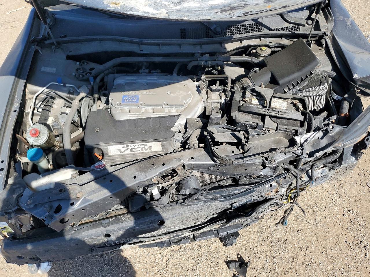 2012 Honda Accord Exl Gray vin: 1HGCP3F82CA021990