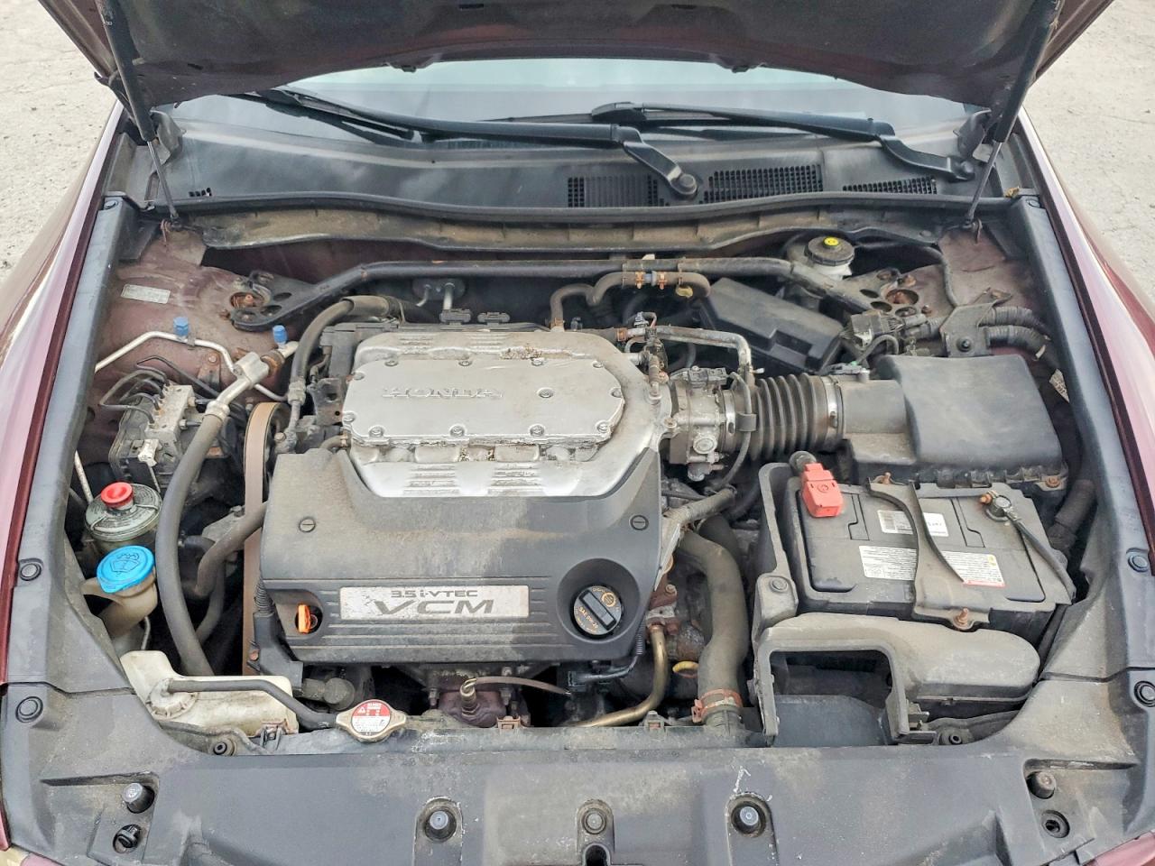 2012 Honda Accord Exl Maroon vin: 1HGCP3F82CA022802
