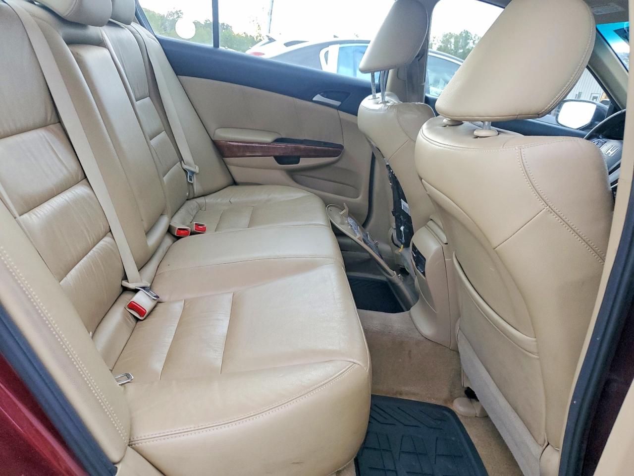 2012 Honda Accord Exl Maroon vin: 1HGCP3F82CA022802
