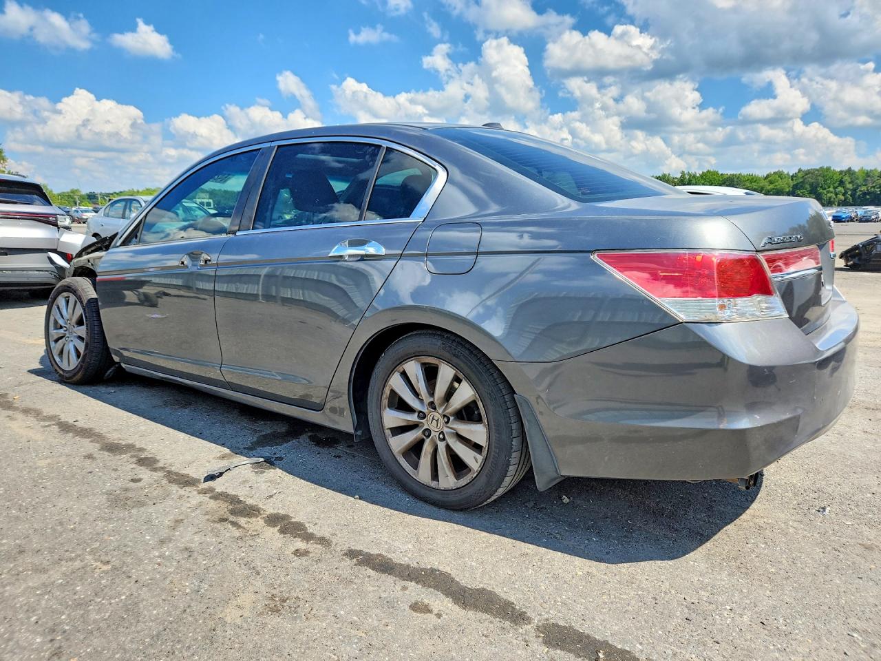 2012 Honda Accord Exl Gray vin: 1HGCP3F82CA032343