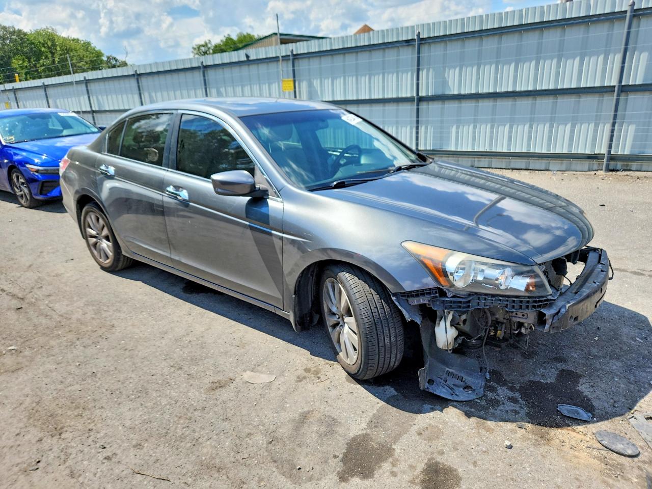 2012 Honda Accord Exl Gray vin: 1HGCP3F82CA032343