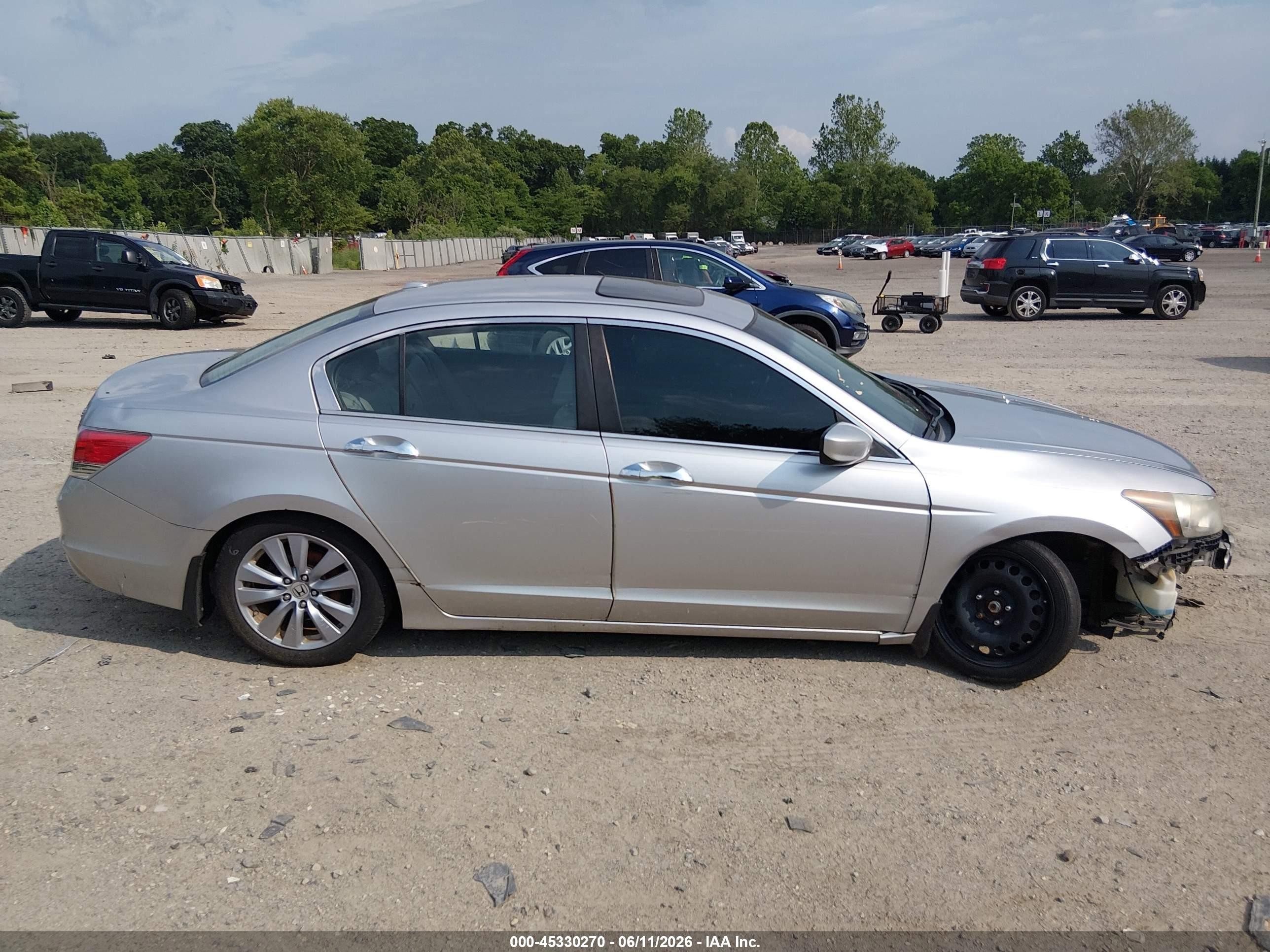 2012 Honda Accord 3.5 Ex-l Silver vin: 1HGCP3F82CA034125