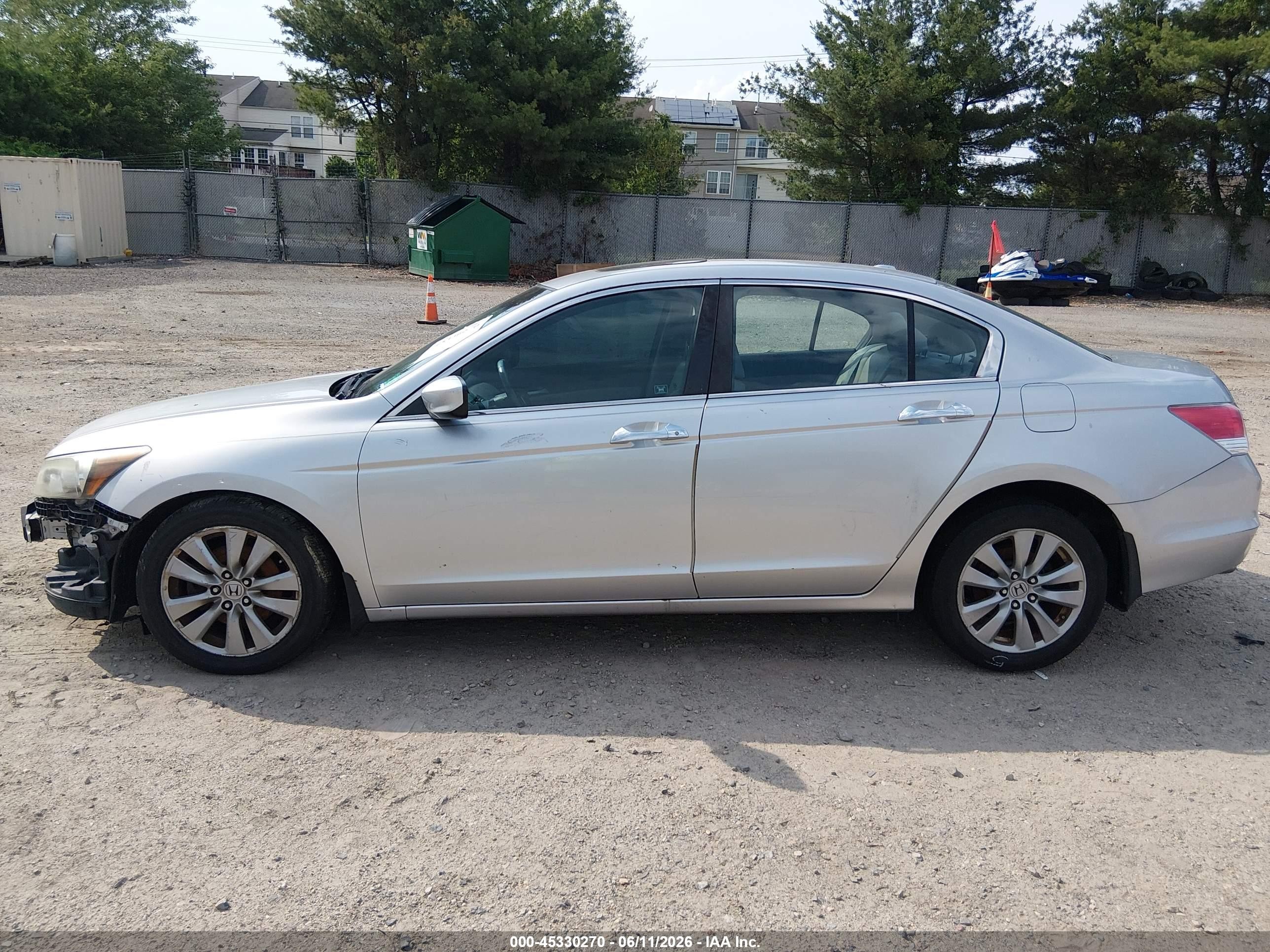 2012 Honda Accord 3.5 Ex-l Silver vin: 1HGCP3F82CA034125