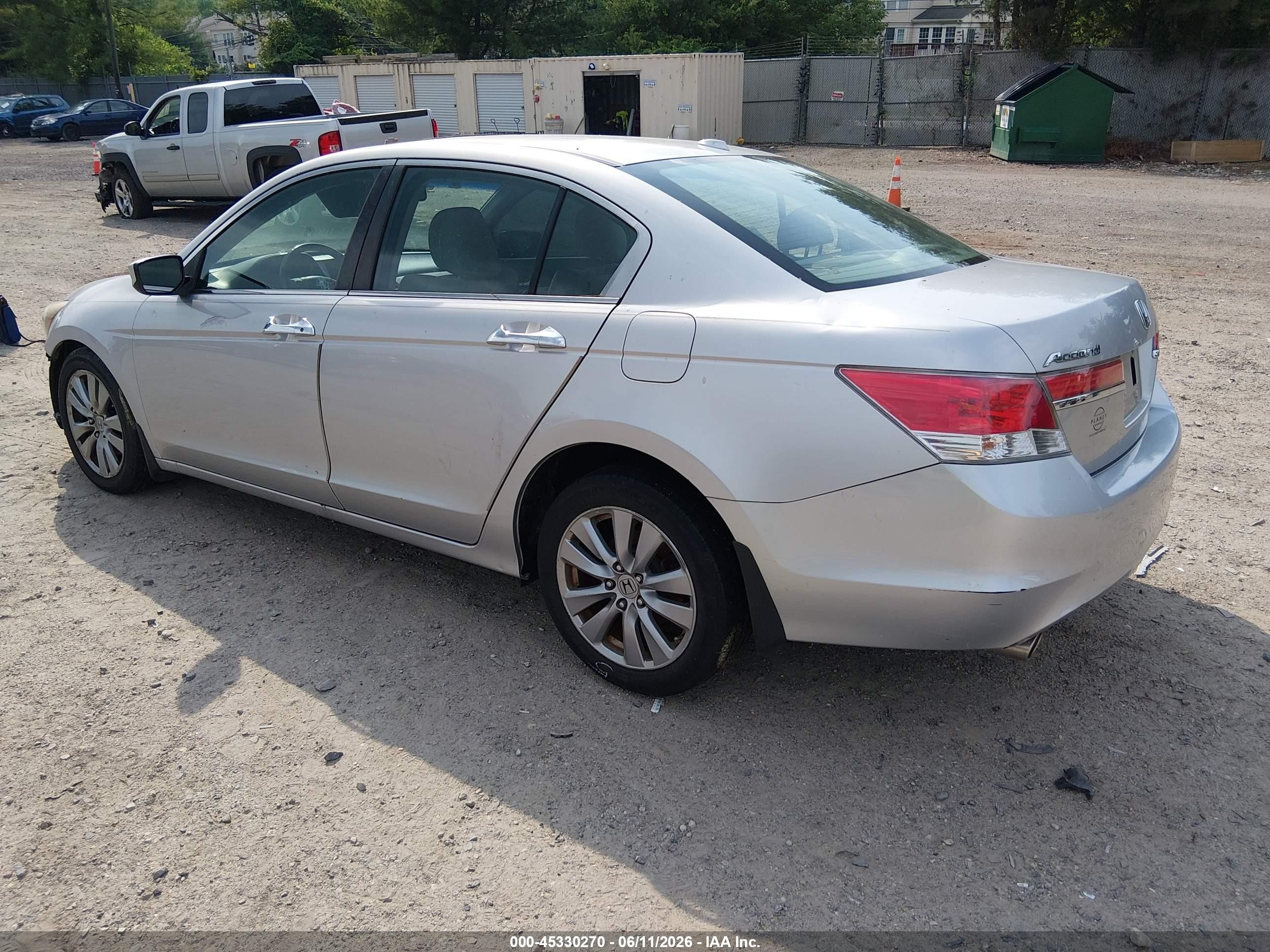 2012 Honda Accord 3.5 Ex-l Silver vin: 1HGCP3F82CA034125