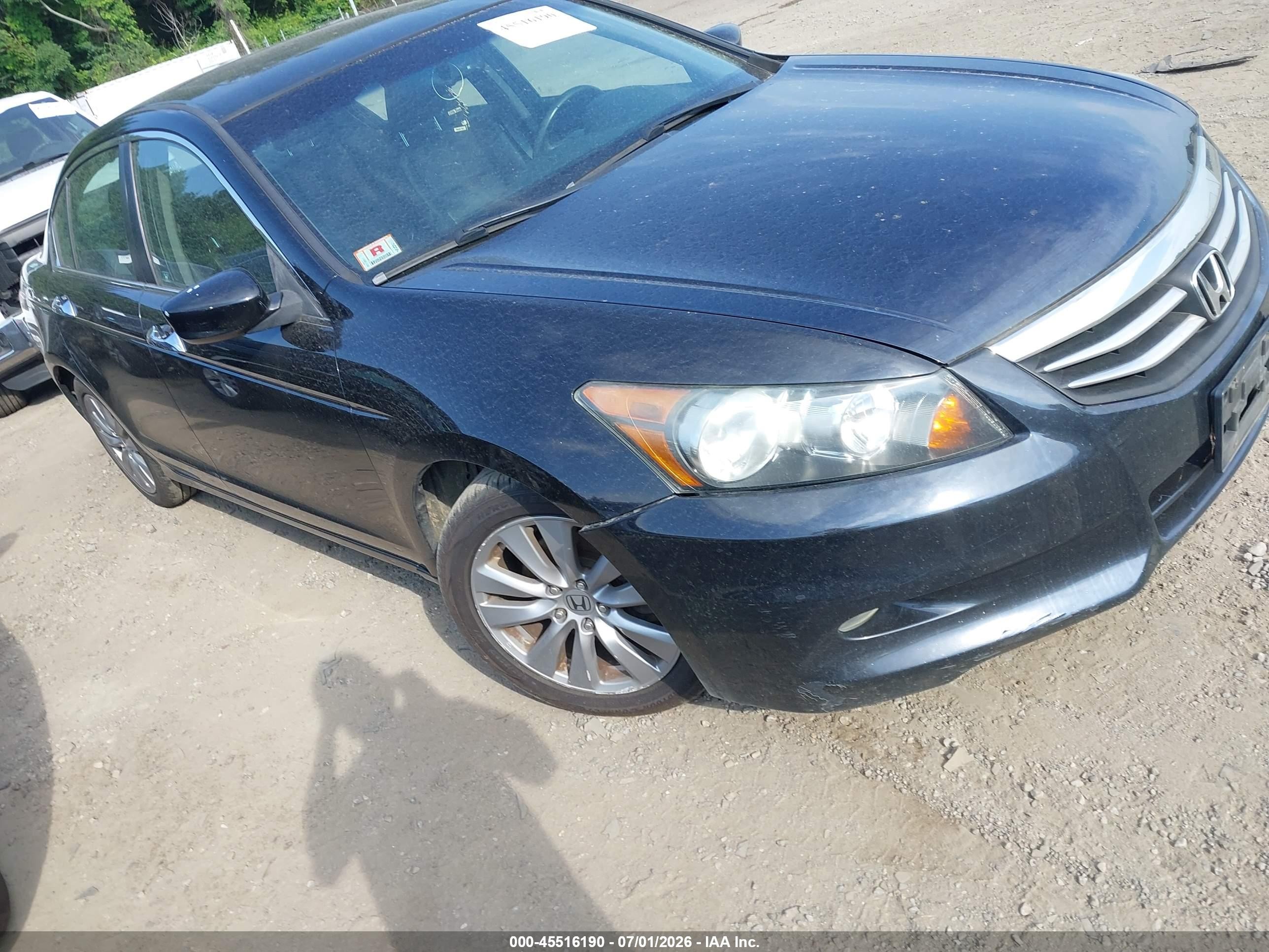 2012 Honda Accord 3.5 Ex-l Синий vin: 1HGCP3F82CA036487