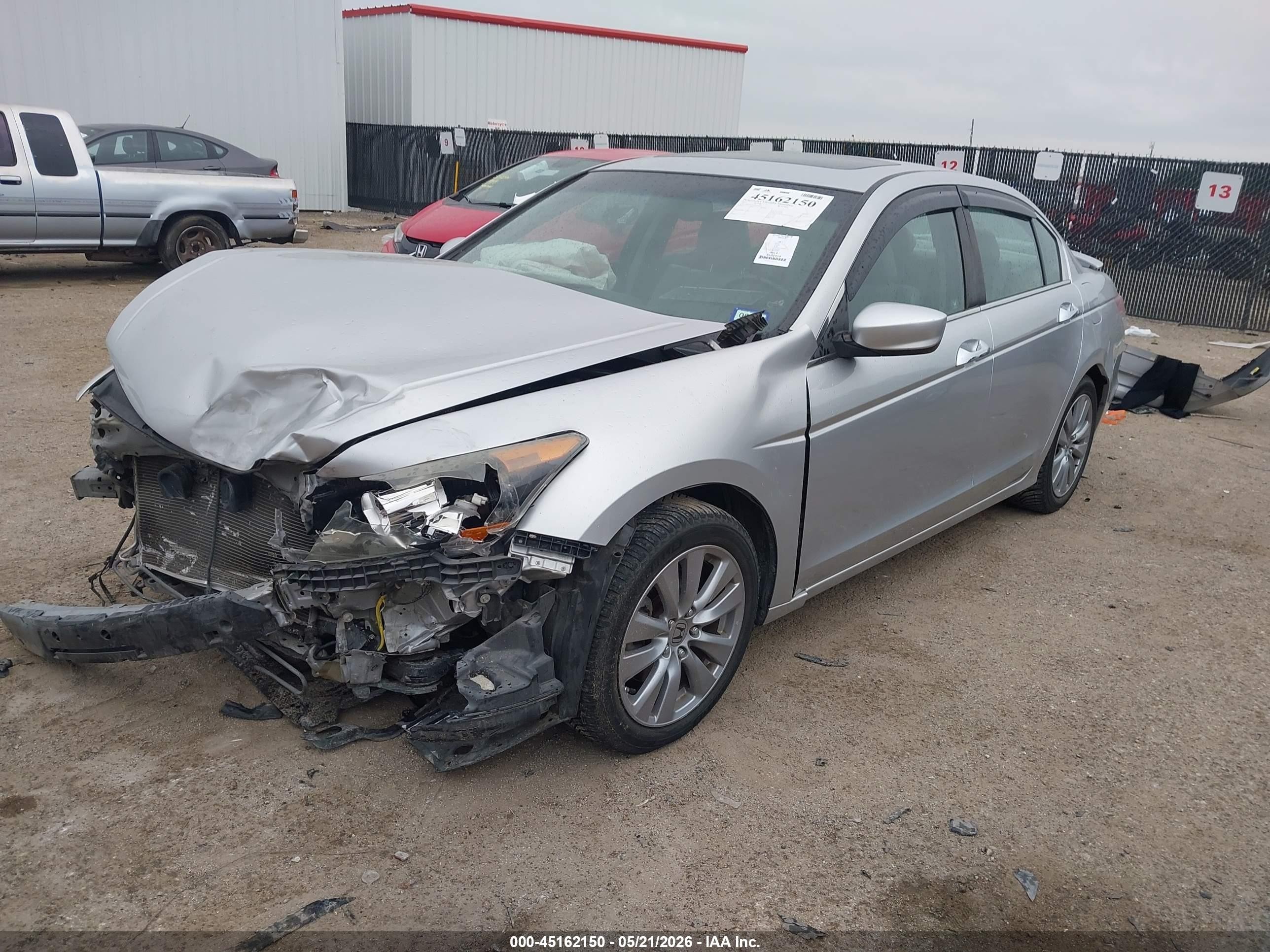 2012 Honda Accord 3.5 Ex-l Серебряный vin: 1HGCP3F82CA036621