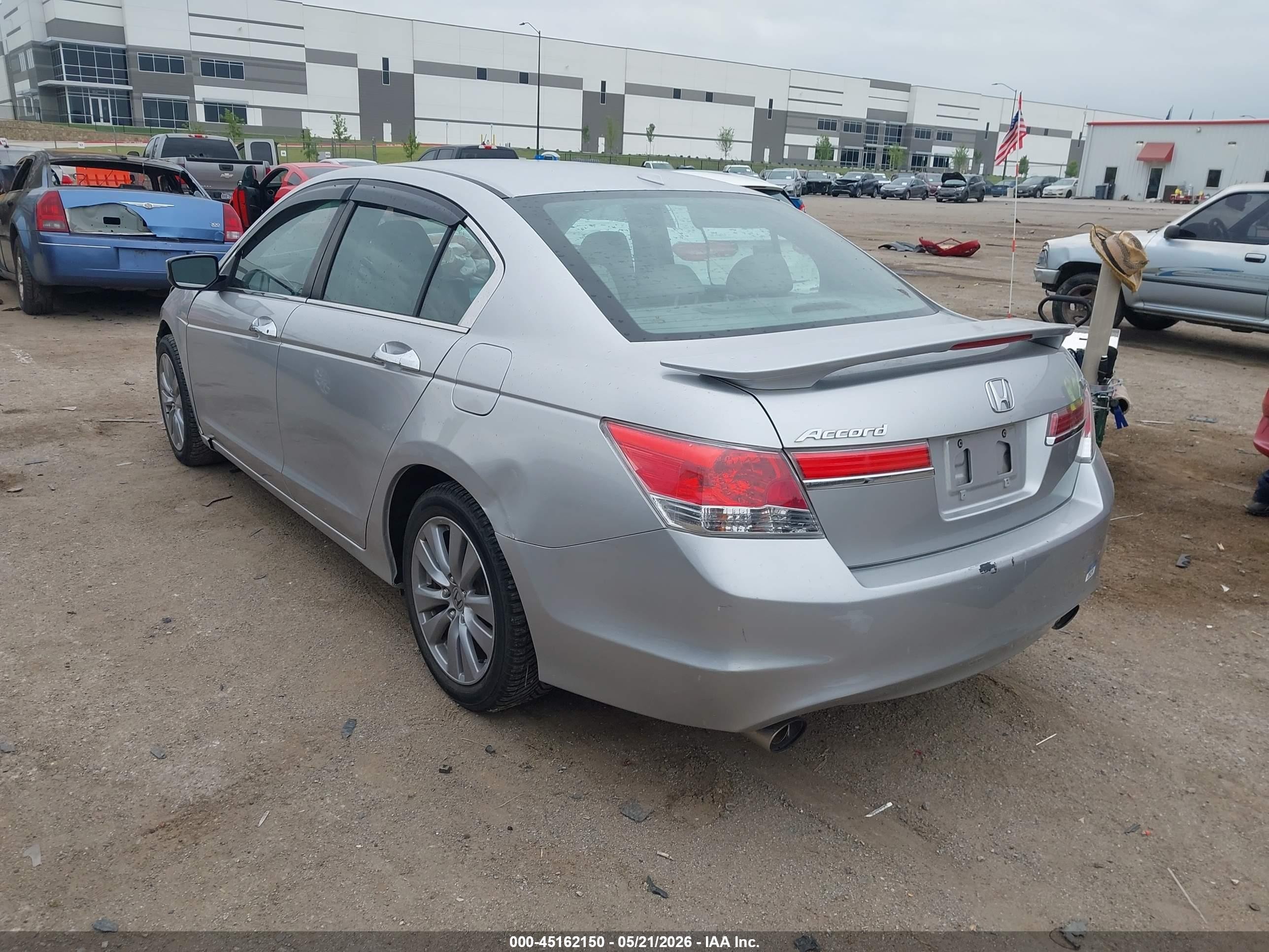 2012 Honda Accord 3.5 Ex-l Серебряный vin: 1HGCP3F82CA036621