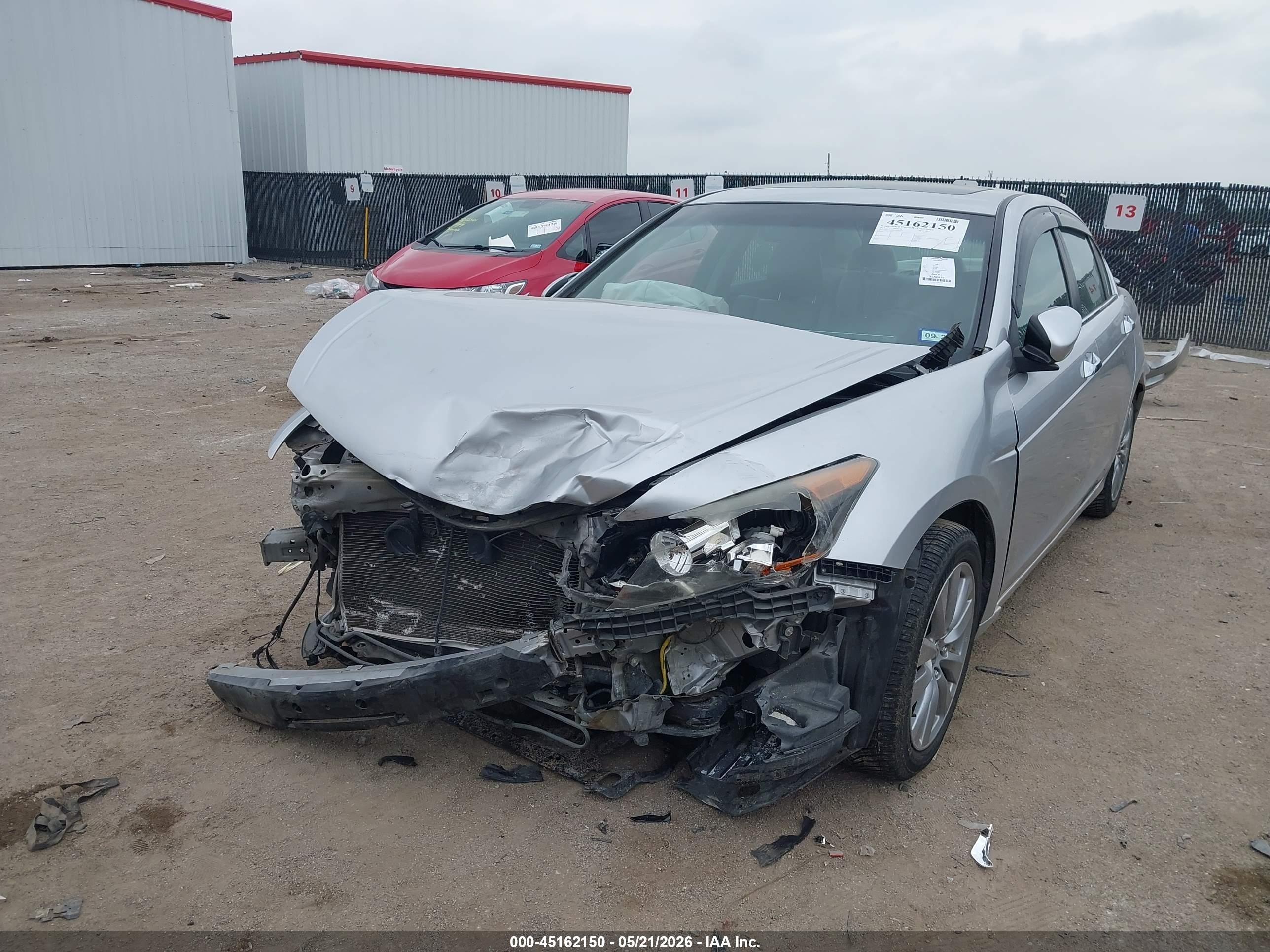 2012 Honda Accord 3.5 Ex-l Серебряный vin: 1HGCP3F82CA036621