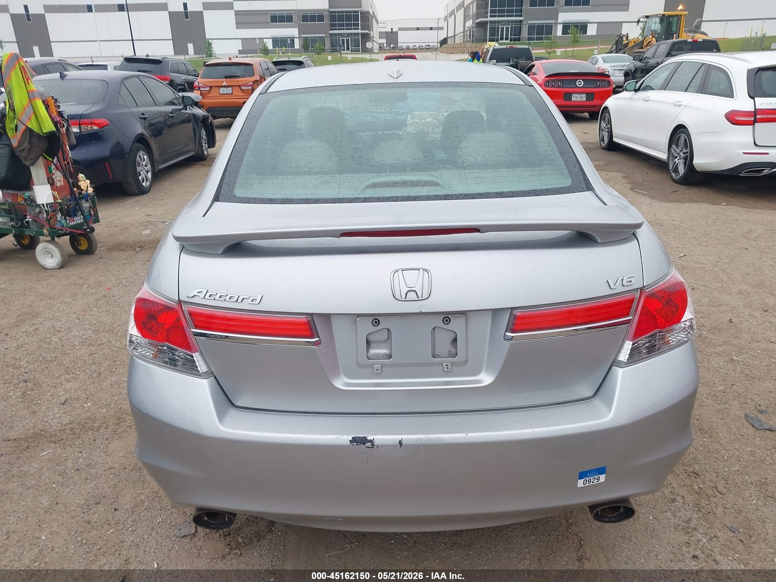 2012 Honda Accord 3.5 Ex-l Серебряный vin: 1HGCP3F82CA036621