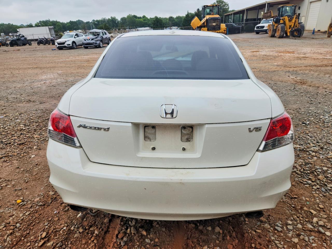2010 Honda Accord Exl White vin: 1HGCP3F83AA001406