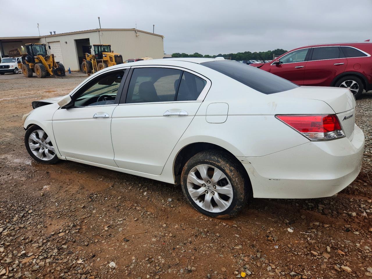 2010 Honda Accord Exl White vin: 1HGCP3F83AA001406
