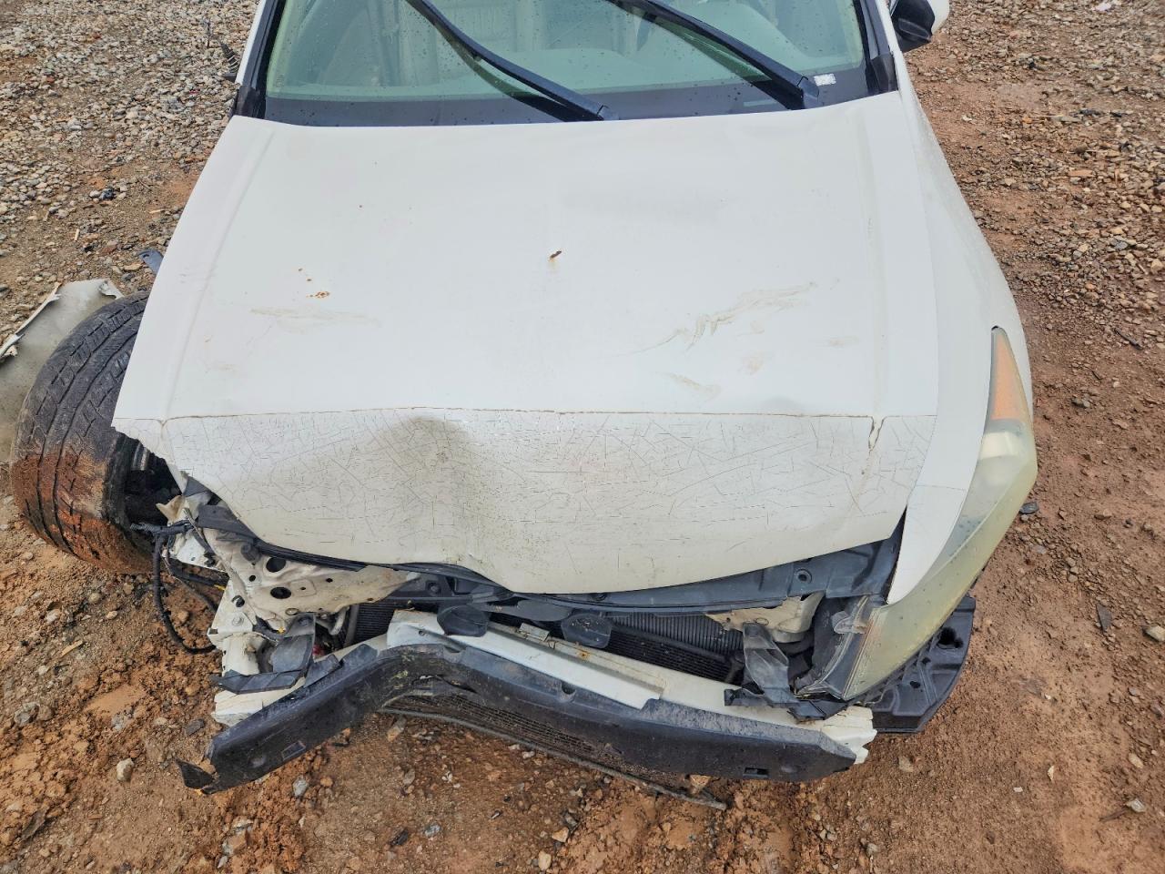 2010 Honda Accord Exl White vin: 1HGCP3F83AA001406