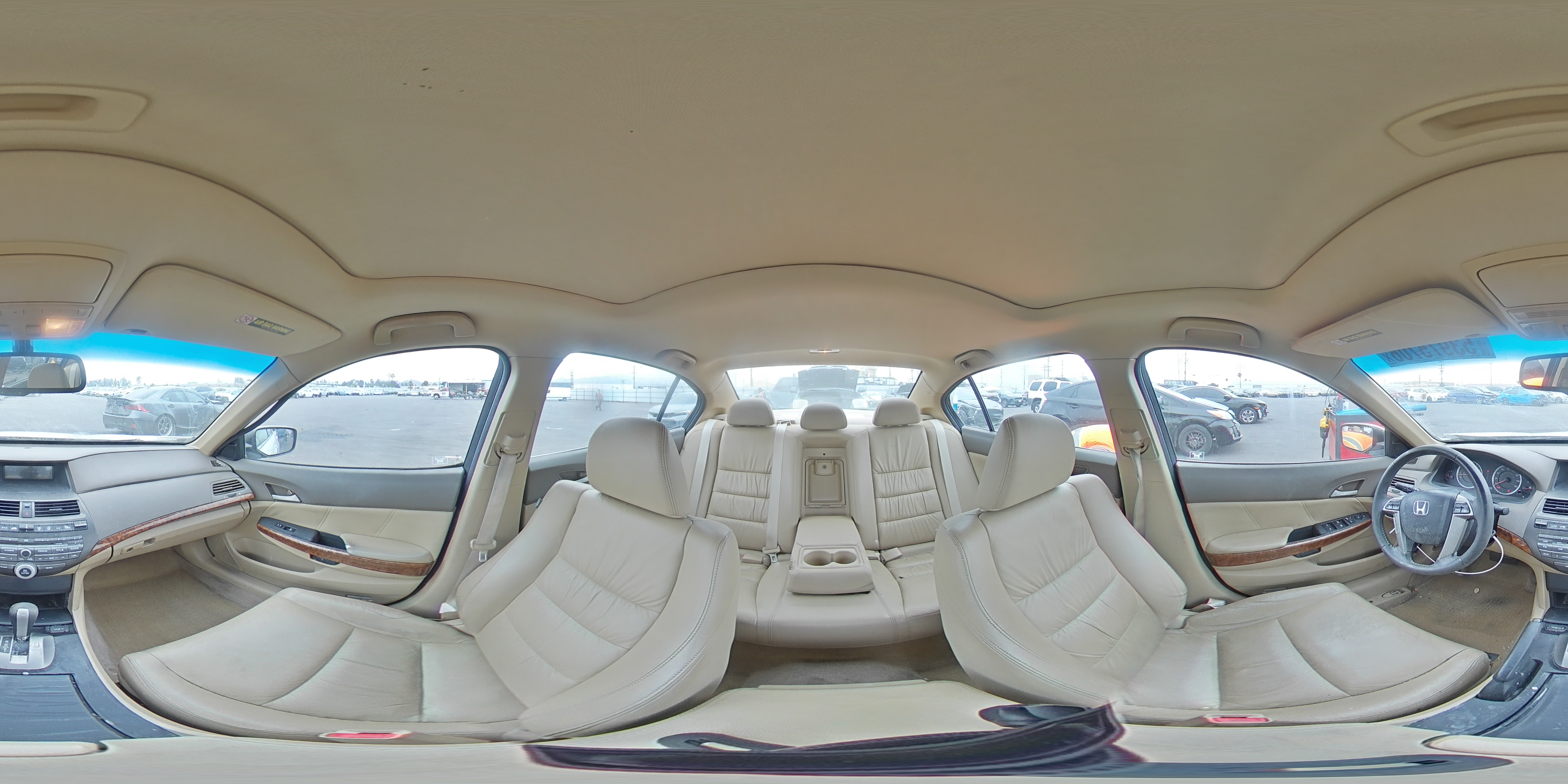 2010 Honda Accord Exl Белый vin: 1HGCP3F83AA001955