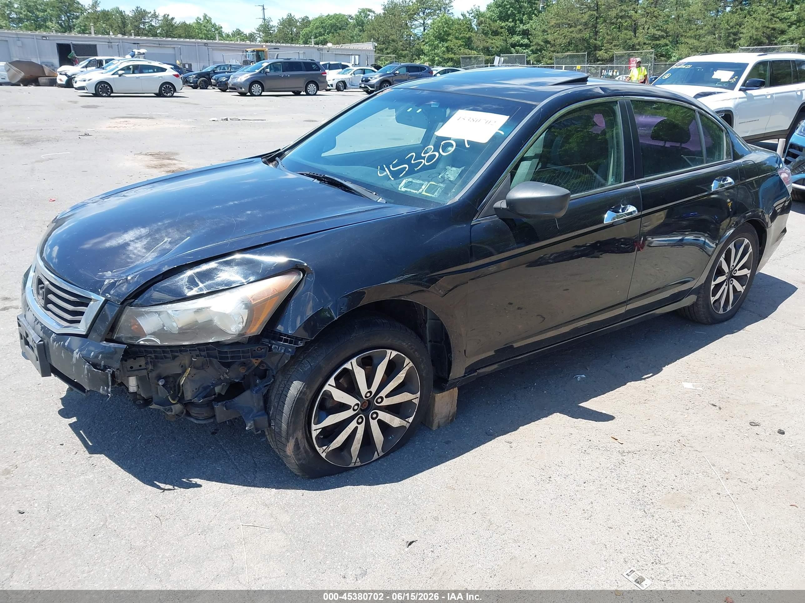 2010 Honda Accord 3.5 Ex-l Black vin: 1HGCP3F83AA002670