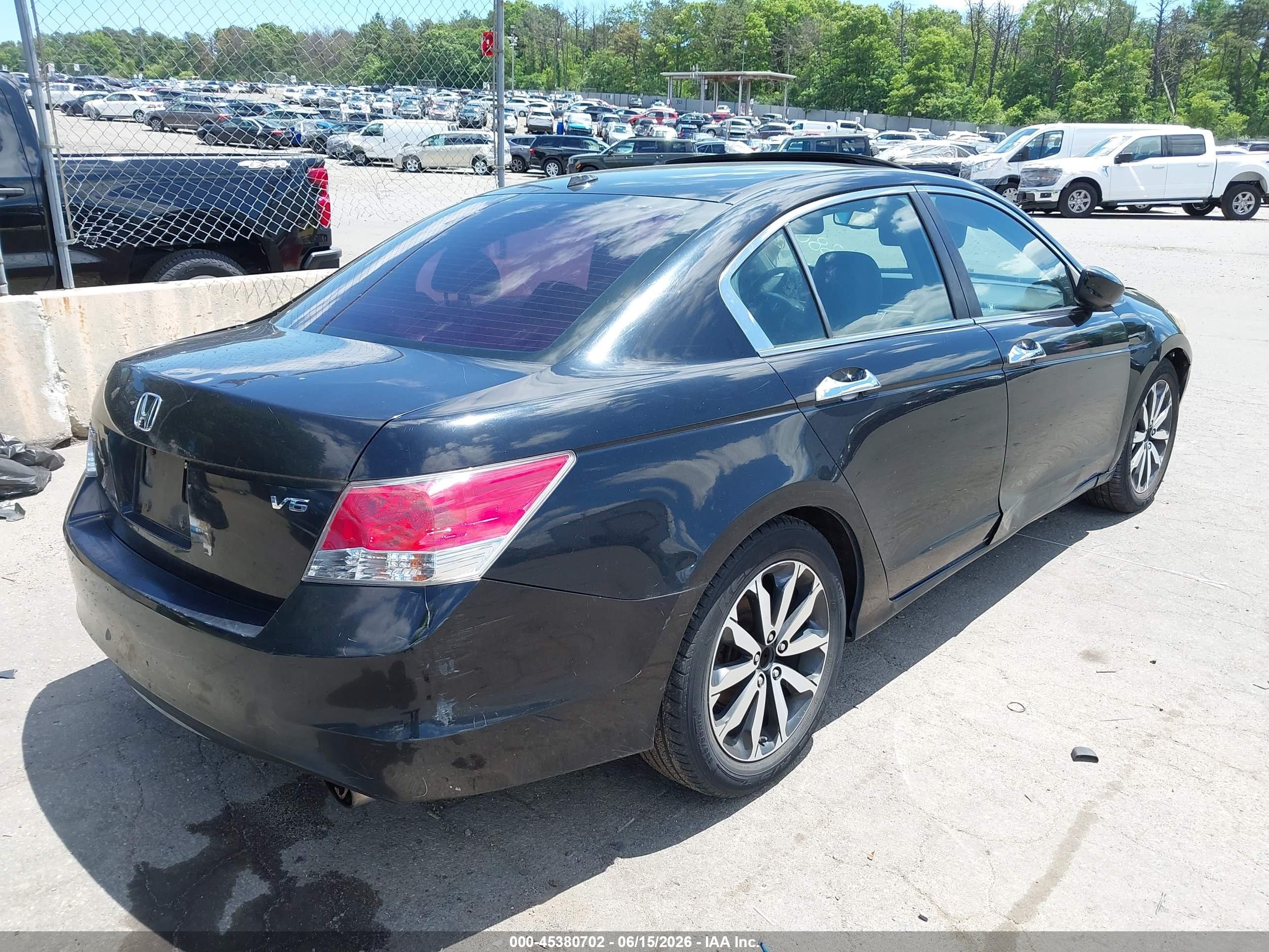 2010 Honda Accord 3.5 Ex-l Black vin: 1HGCP3F83AA002670