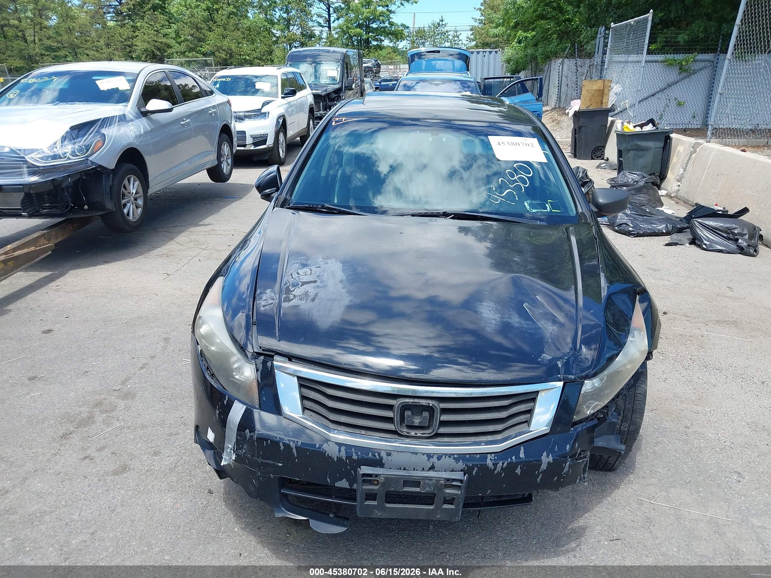 2010 Honda Accord 3.5 Ex-l Black vin: 1HGCP3F83AA002670