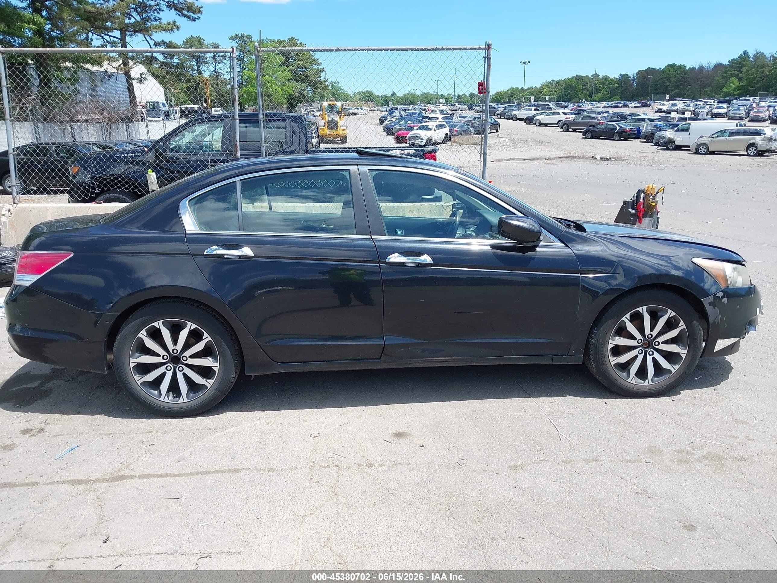 2010 Honda Accord 3.5 Ex-l Black vin: 1HGCP3F83AA002670