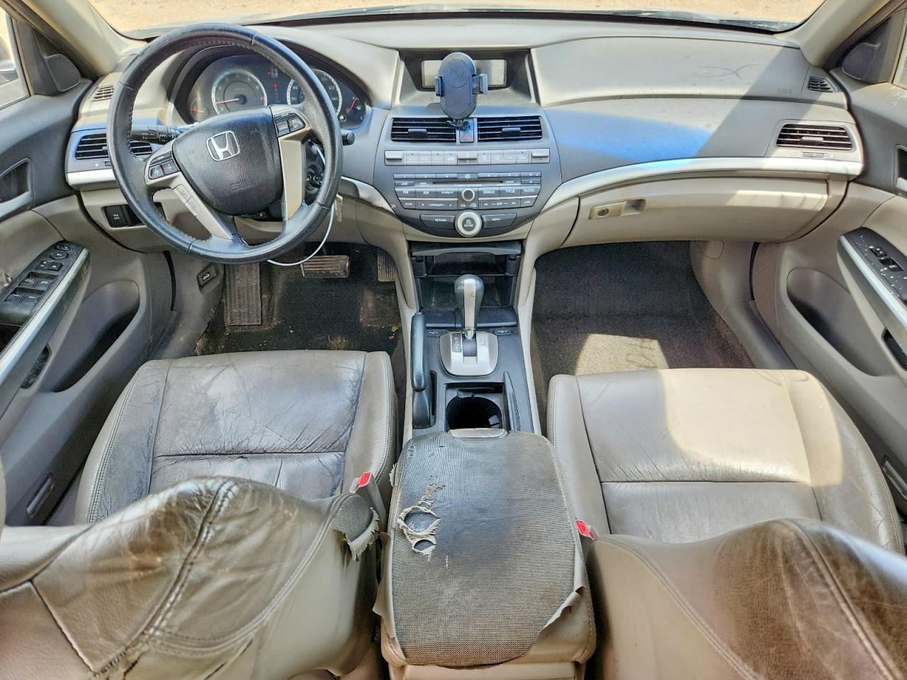 2010 Honda Accord Exl Gray vin: 1HGCP3F83AA002894