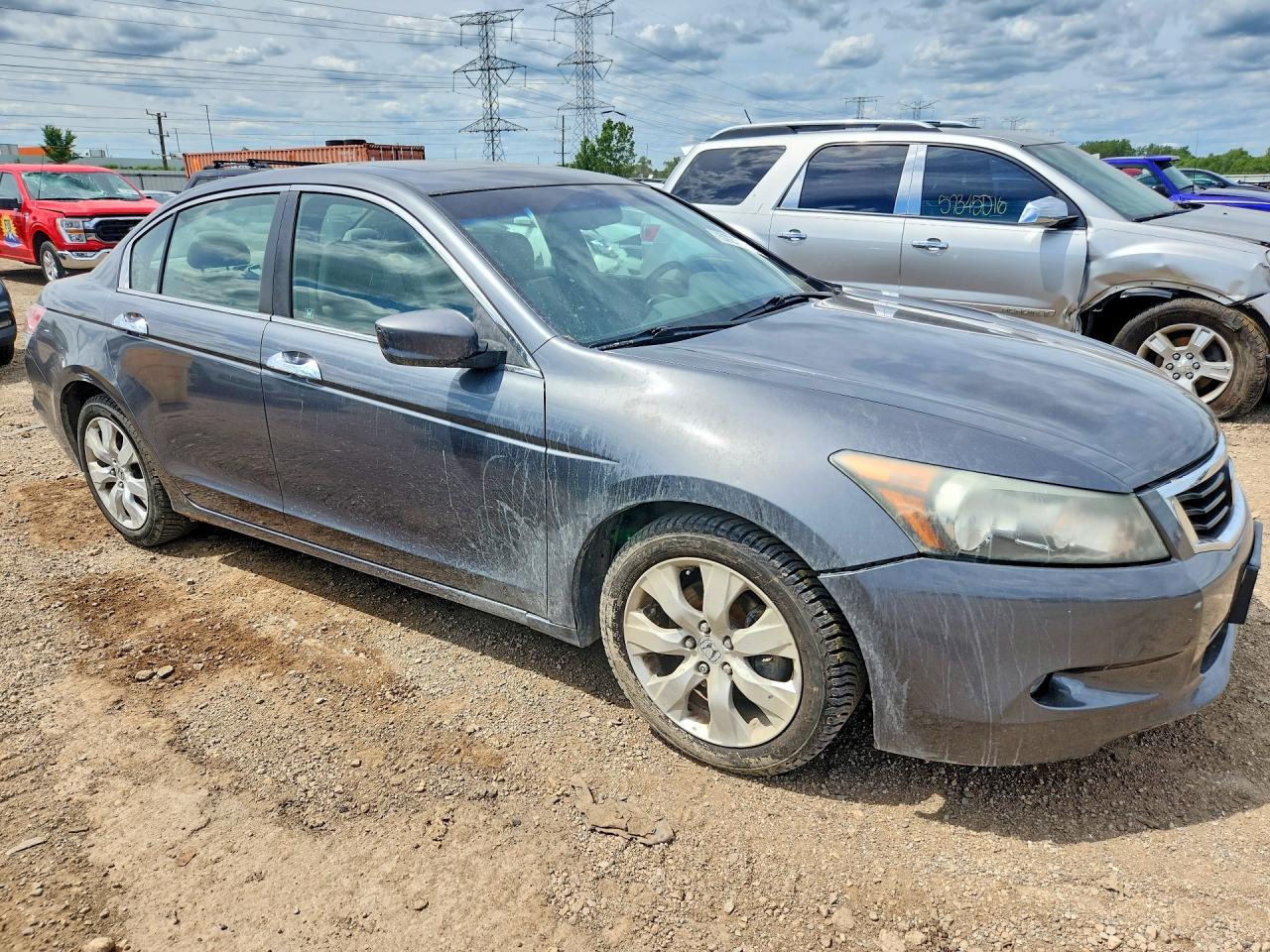 2010 Honda Accord Exl Gray vin: 1HGCP3F83AA002894