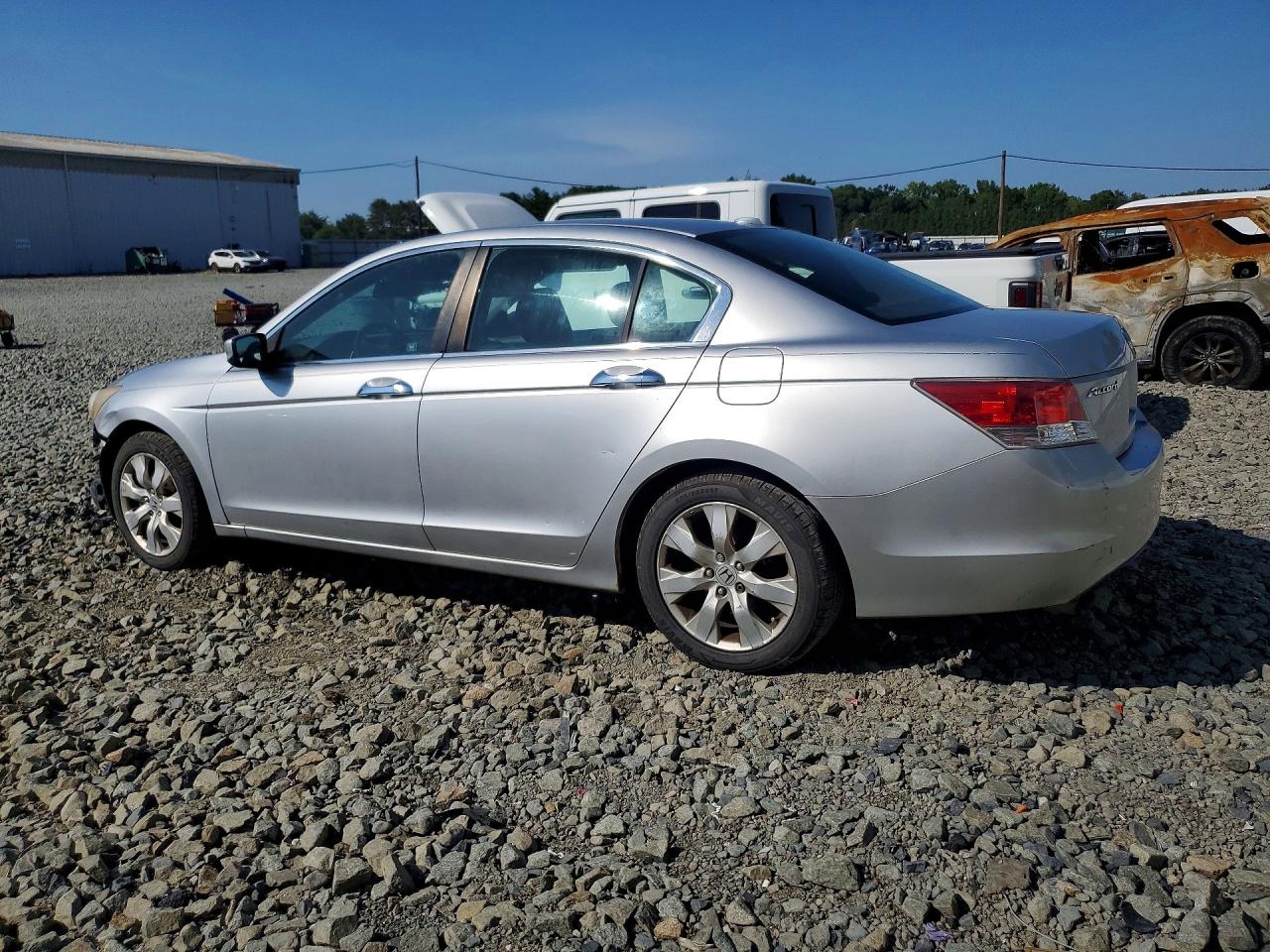 2010 Honda Accord Exl Silver vin: 1HGCP3F83AA006492