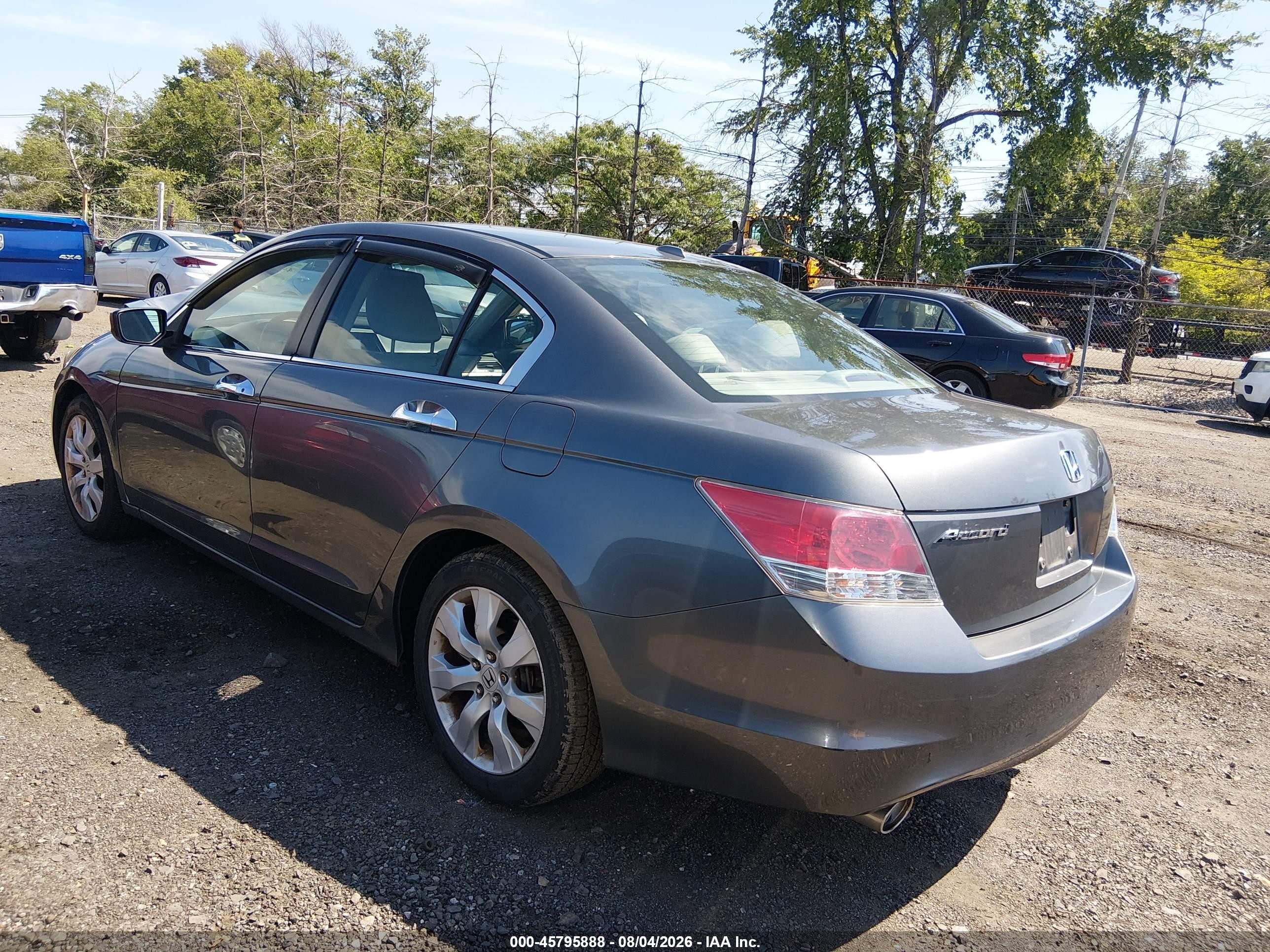 2010 Honda Accord 3.5 Ex-l Gray vin: 1HGCP3F83AA010235