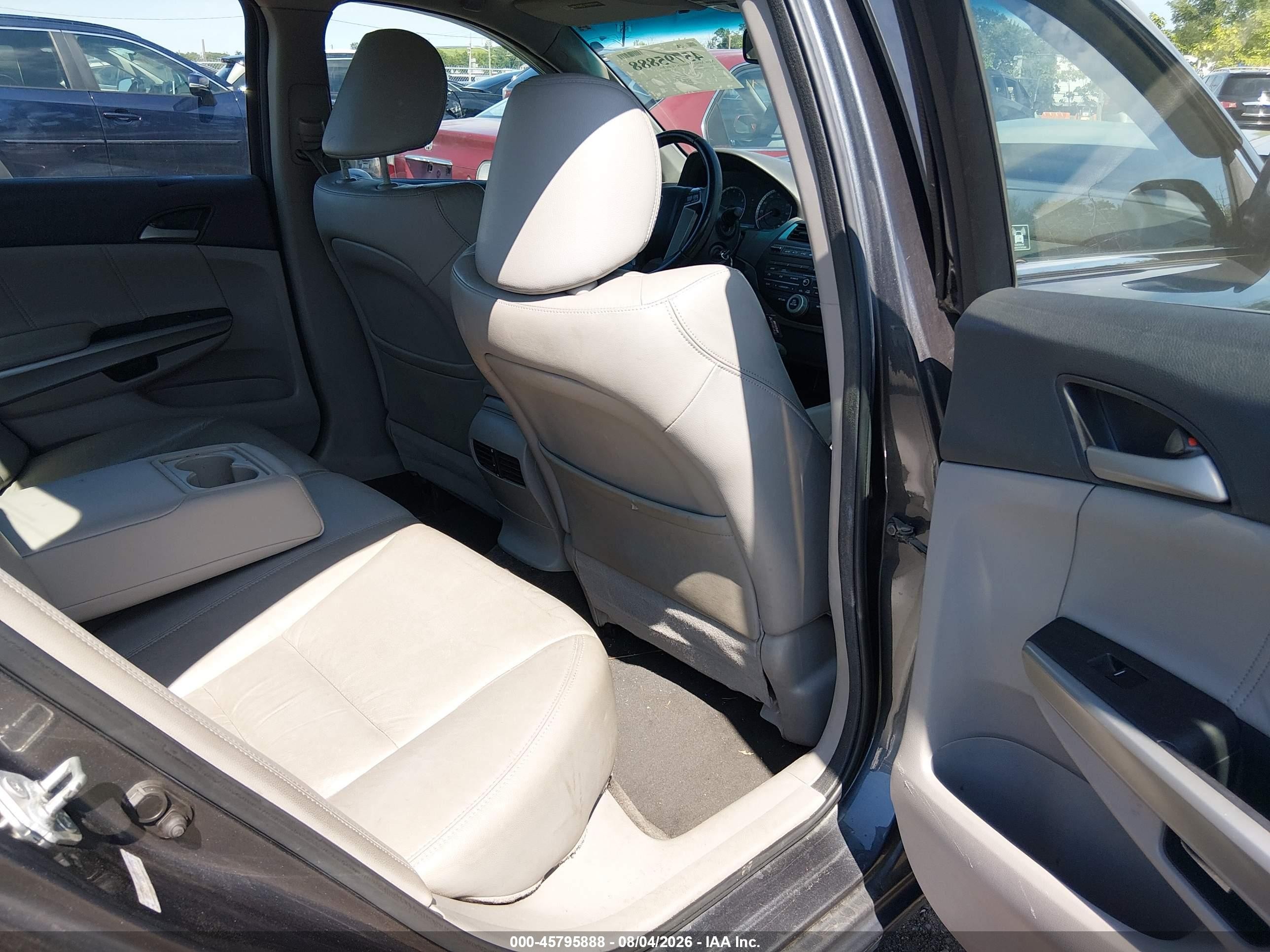 2010 Honda Accord 3.5 Ex-l Gray vin: 1HGCP3F83AA010235