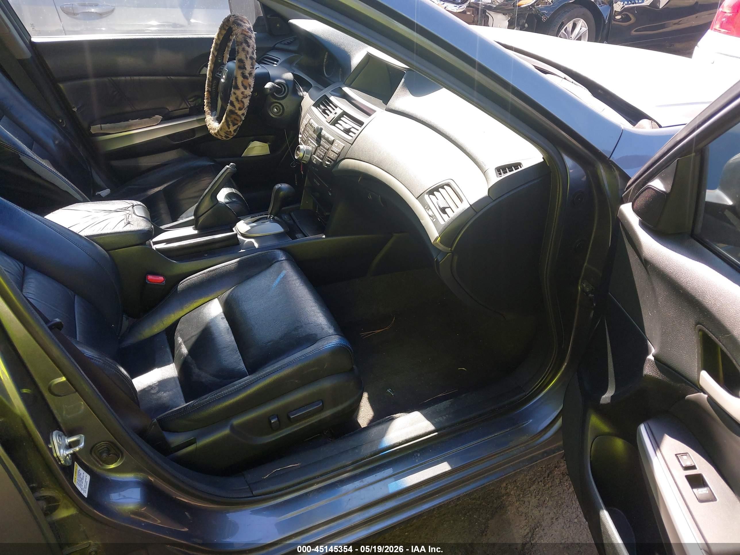 2010 Honda Accord 3.5 Ex-l Серый vin: 1HGCP3F83AA010767