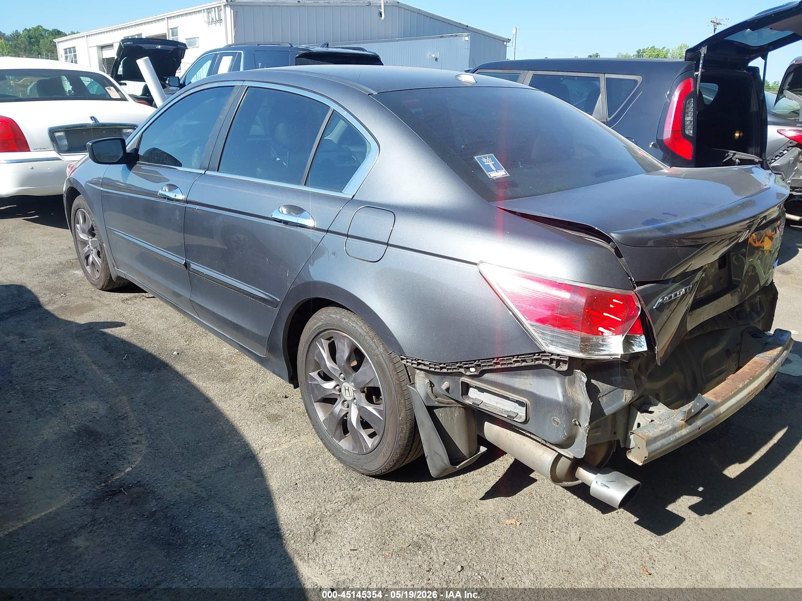 2010 Honda Accord 3.5 Ex-l Серый vin: 1HGCP3F83AA010767