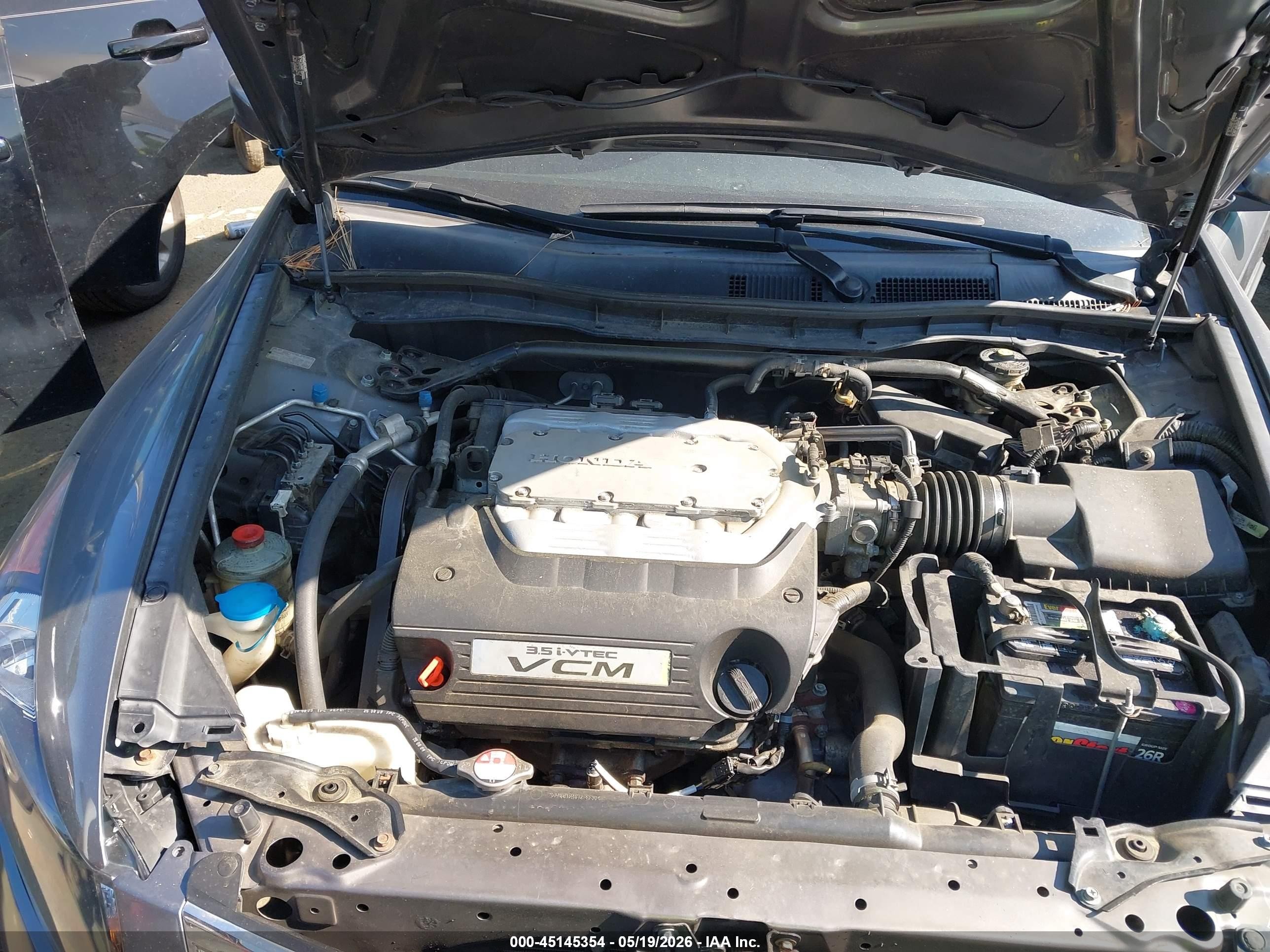 2010 Honda Accord 3.5 Ex-l Серый vin: 1HGCP3F83AA010767