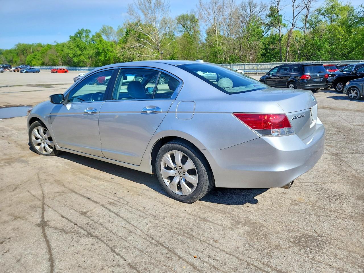 2010 Honda Accord Exl Silver vin: 1HGCP3F83AA011336