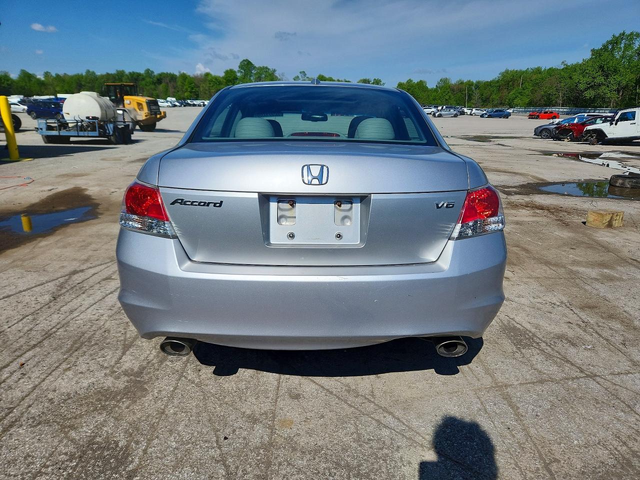 2010 Honda Accord Exl Silver vin: 1HGCP3F83AA011336
