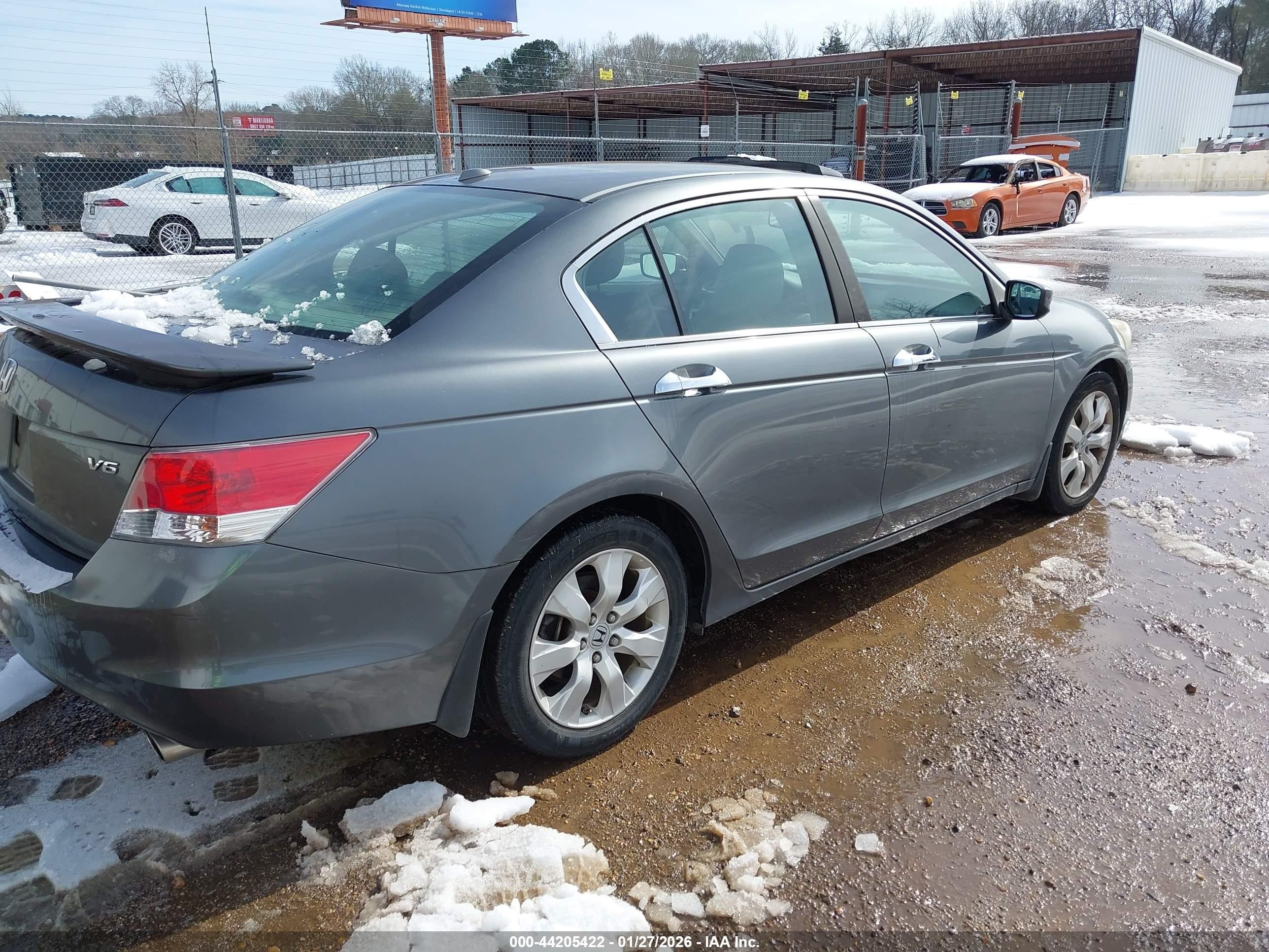 2010 Honda Accord 3.5 Ex-l Gray vin: 1HGCP3F83AA016620