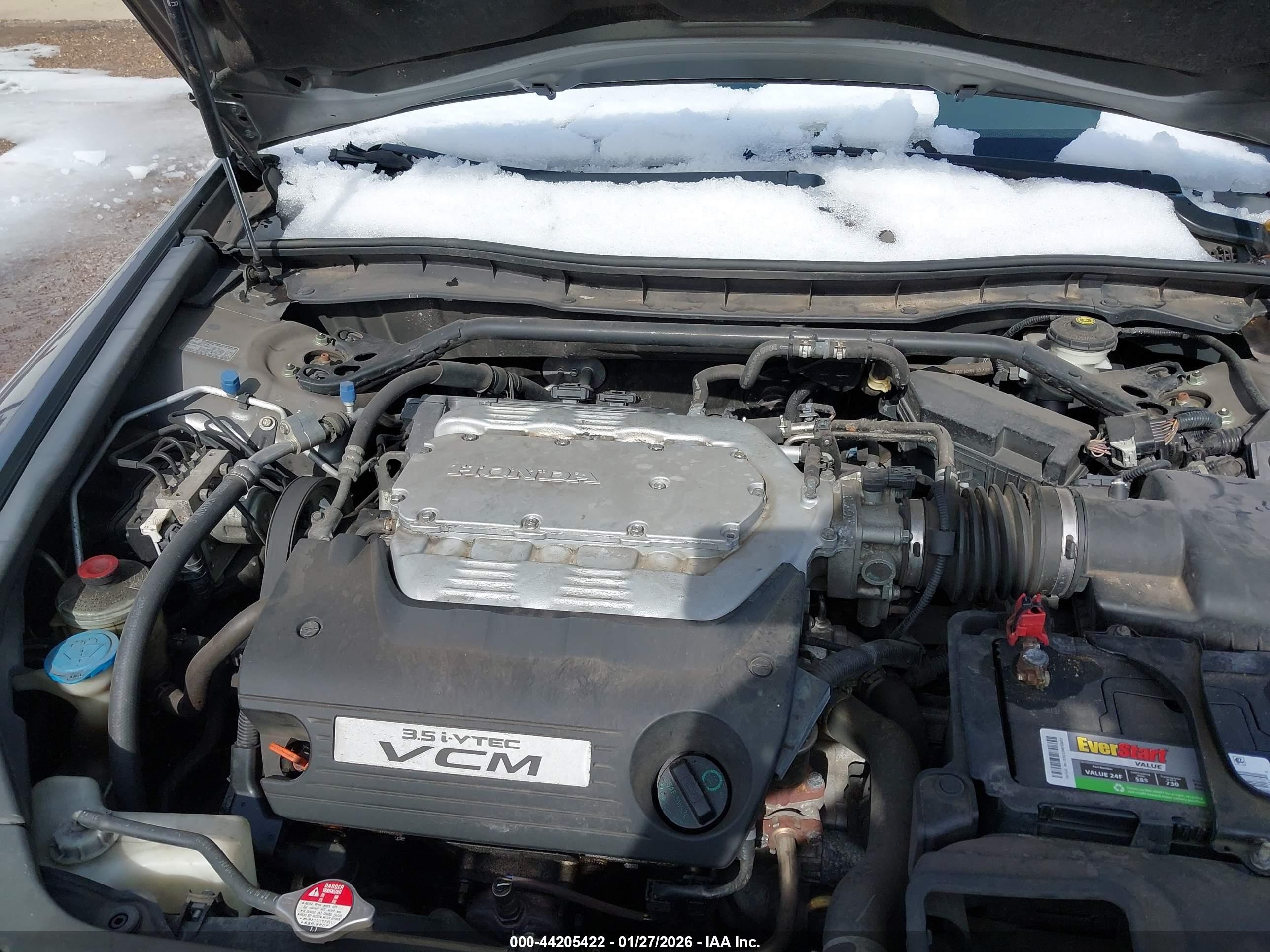 2010 Honda Accord 3.5 Ex-l Gray vin: 1HGCP3F83AA016620