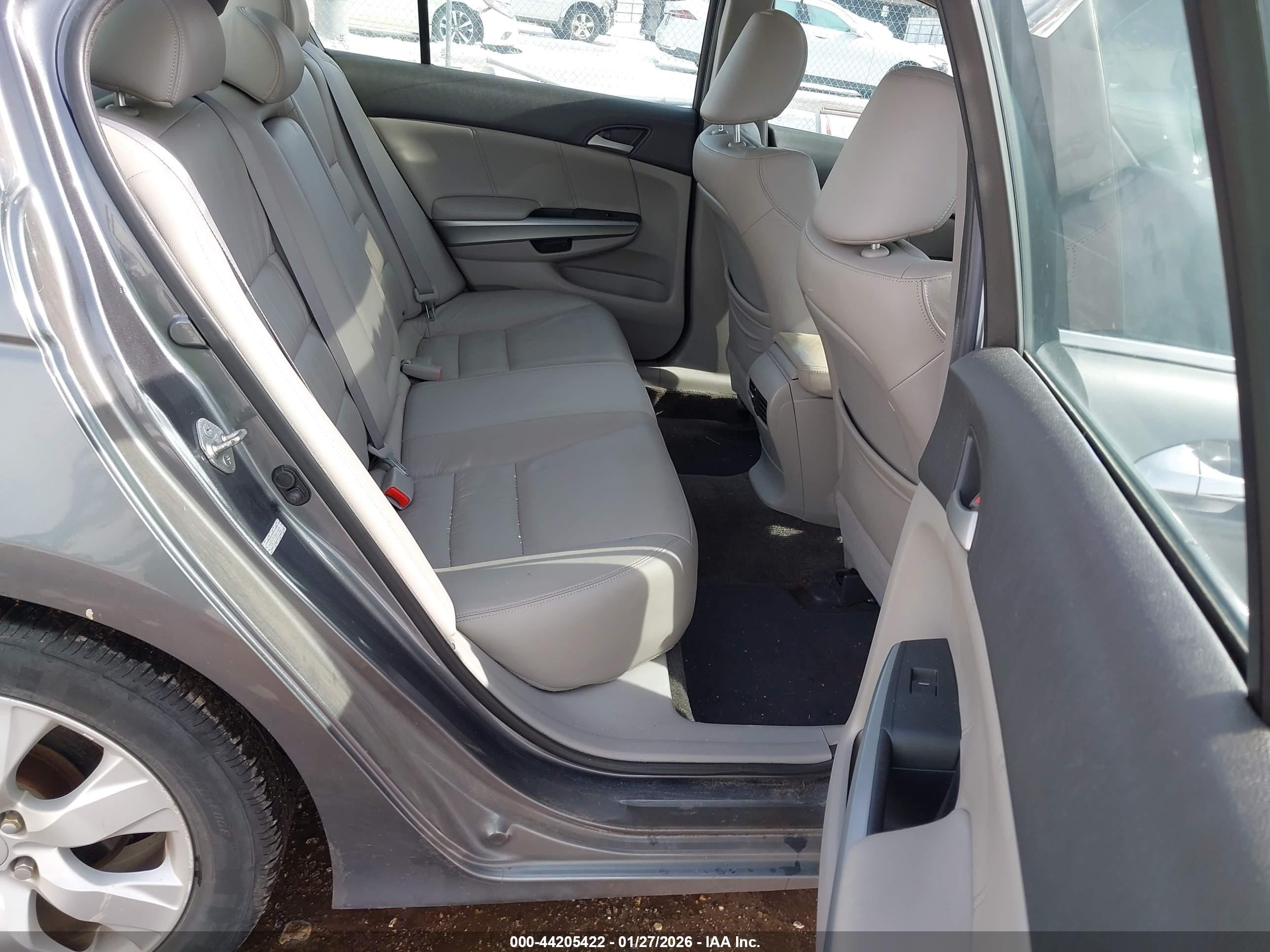 2010 Honda Accord 3.5 Ex-l Gray vin: 1HGCP3F83AA016620