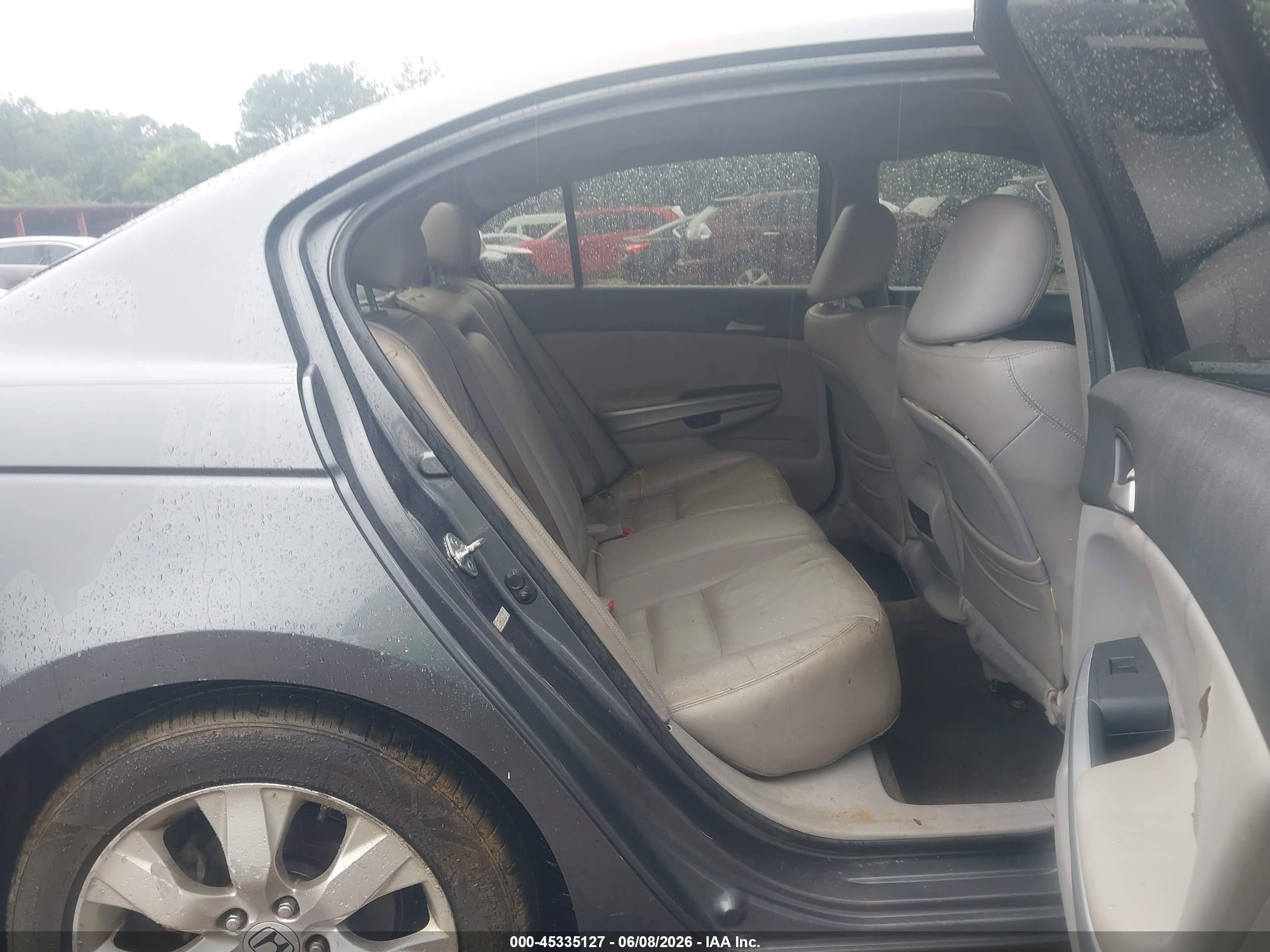 2010 Honda Accord 3.5 Ex-l Gray vin: 1HGCP3F83AA017816
