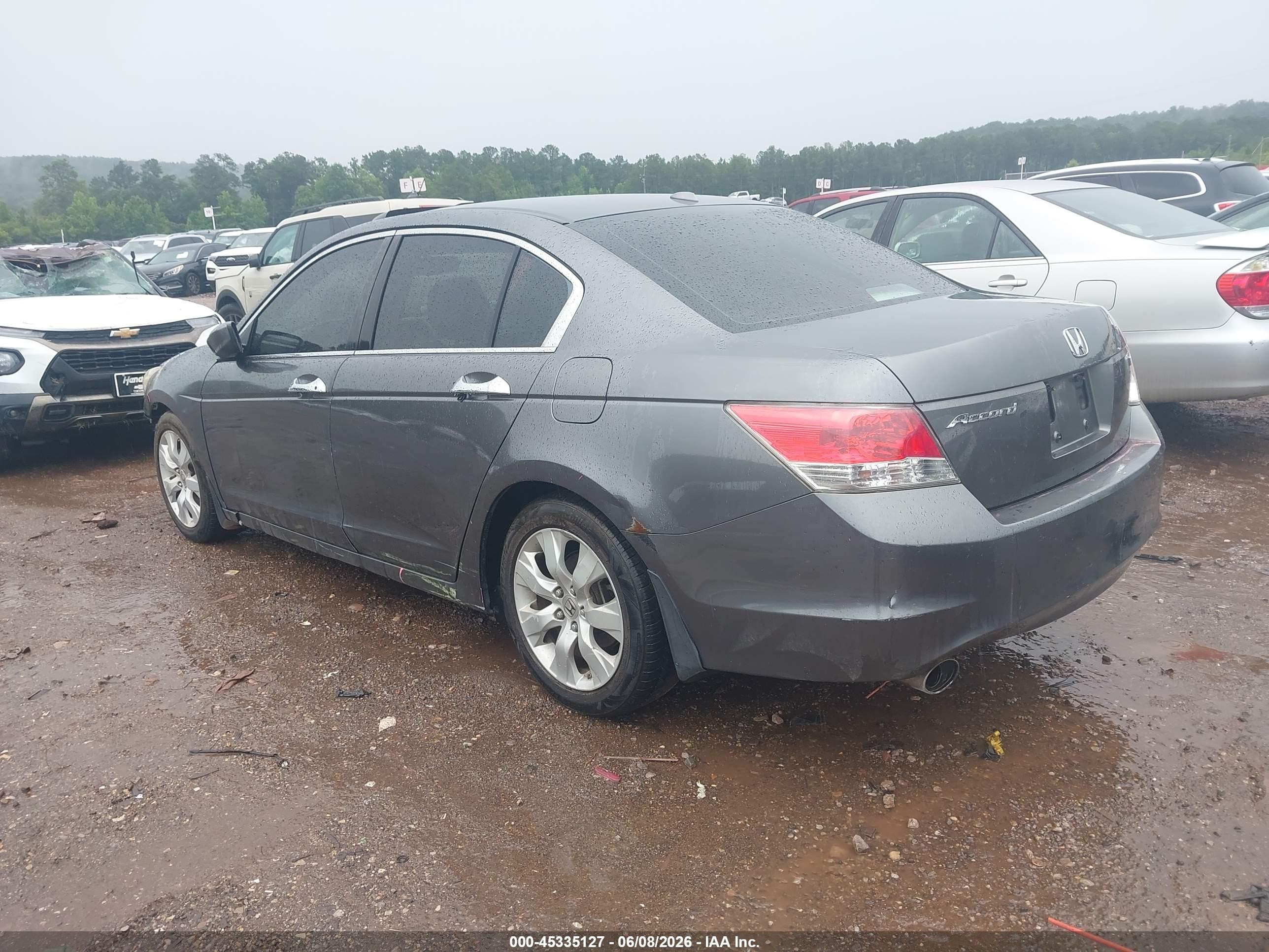 2010 Honda Accord 3.5 Ex-l Gray vin: 1HGCP3F83AA017816