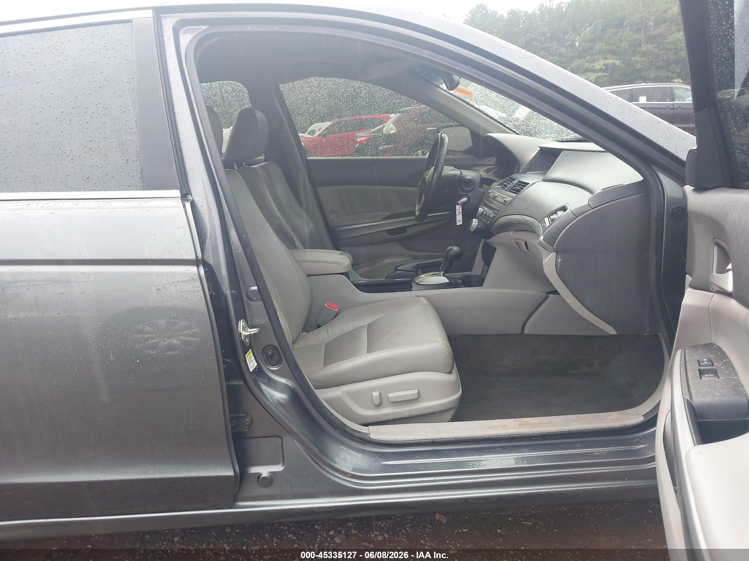2010 Honda Accord 3.5 Ex-l Gray vin: 1HGCP3F83AA017816