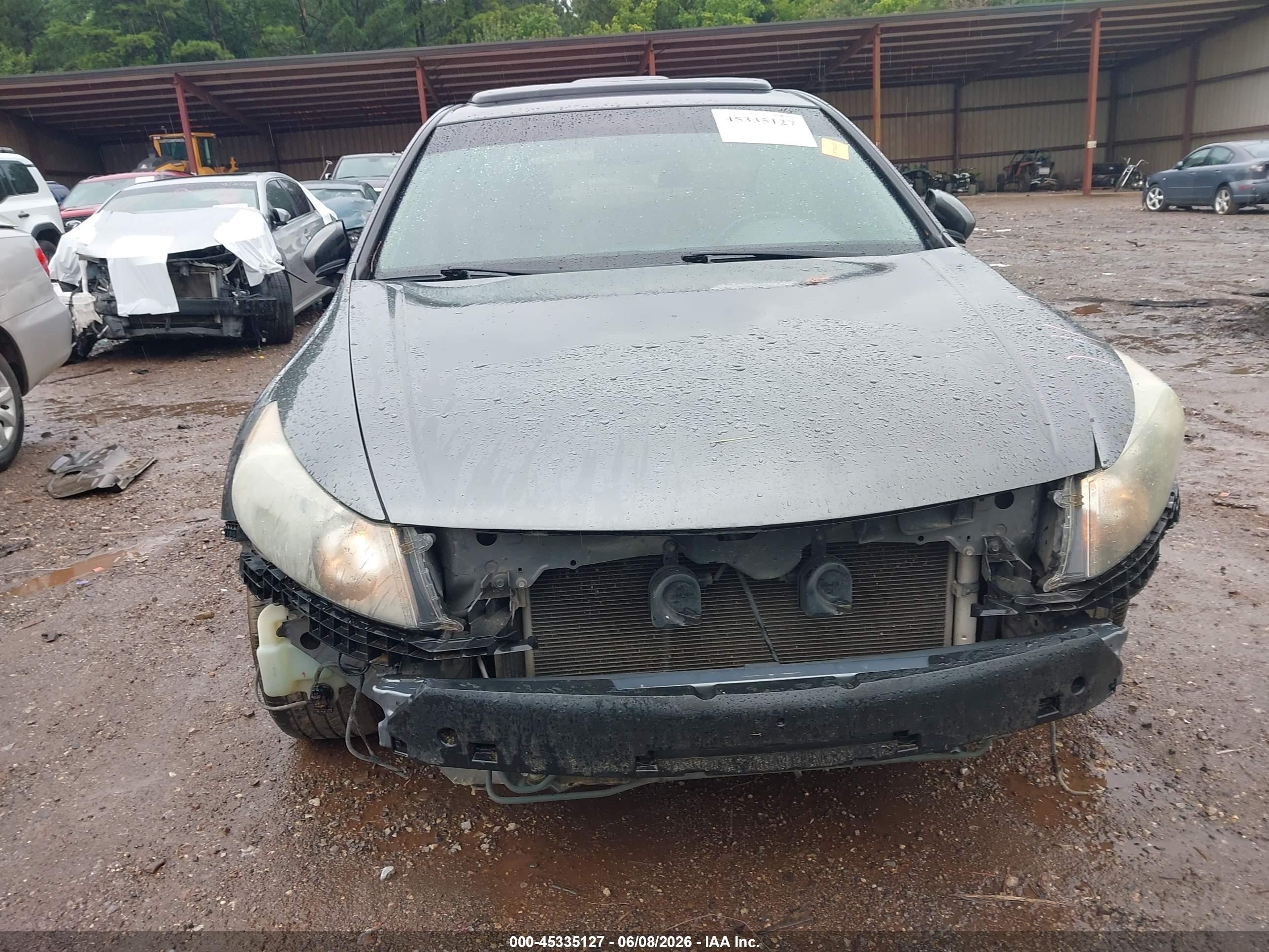 2010 Honda Accord 3.5 Ex-l Gray vin: 1HGCP3F83AA017816