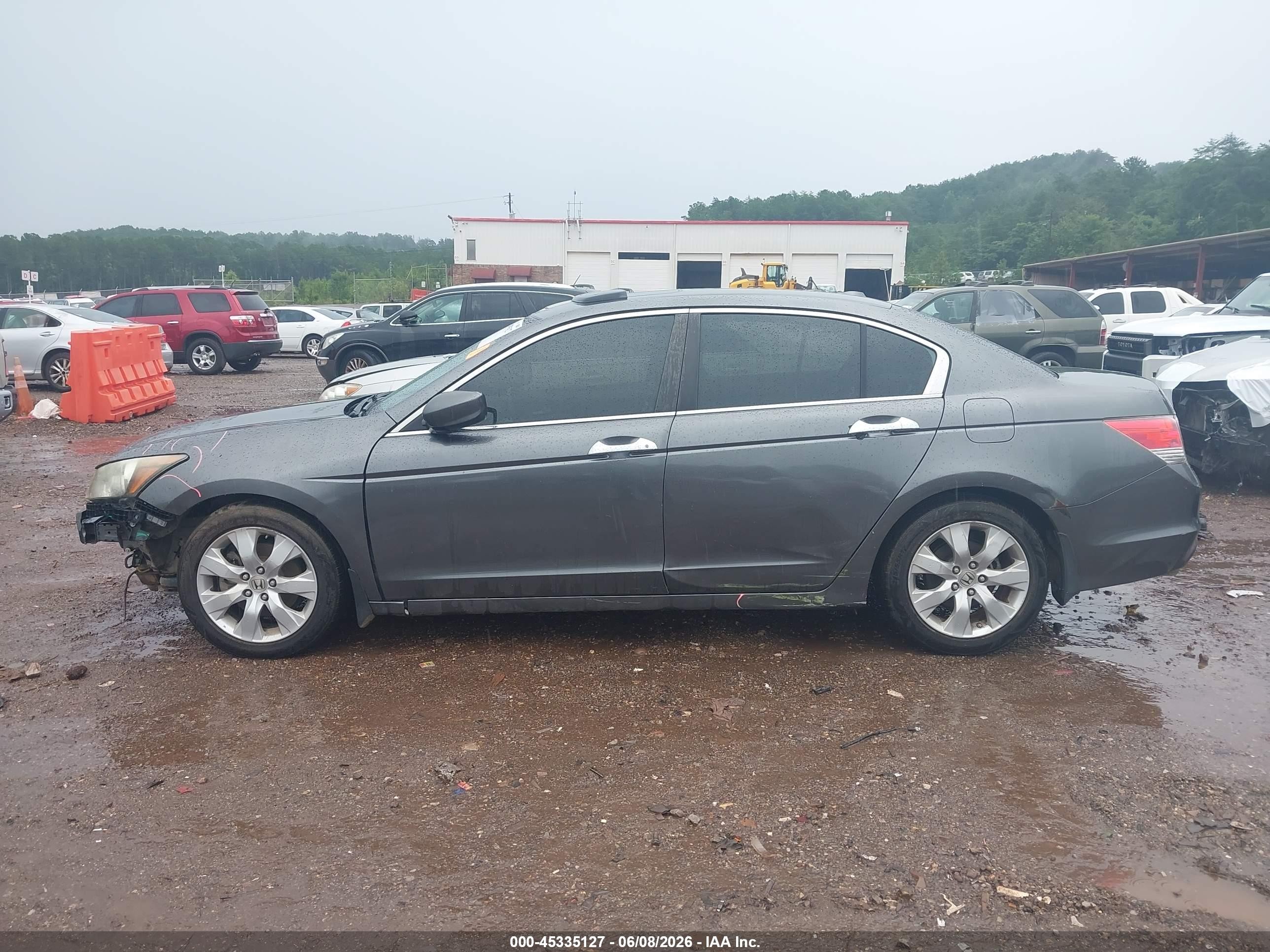 2010 Honda Accord 3.5 Ex-l Gray vin: 1HGCP3F83AA017816